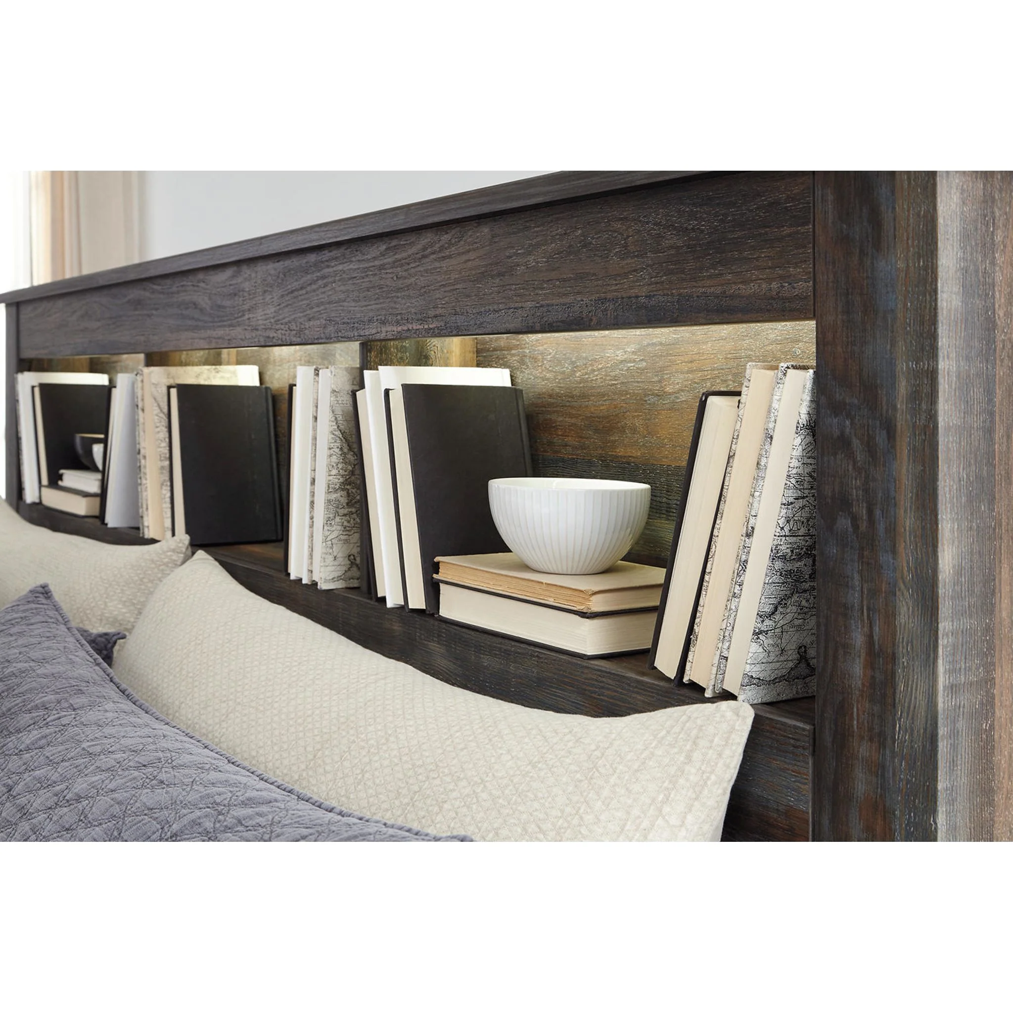 Drystan 5 Piece Bookcase Bed with 2 Drawer Storage Bedroom - Image 15