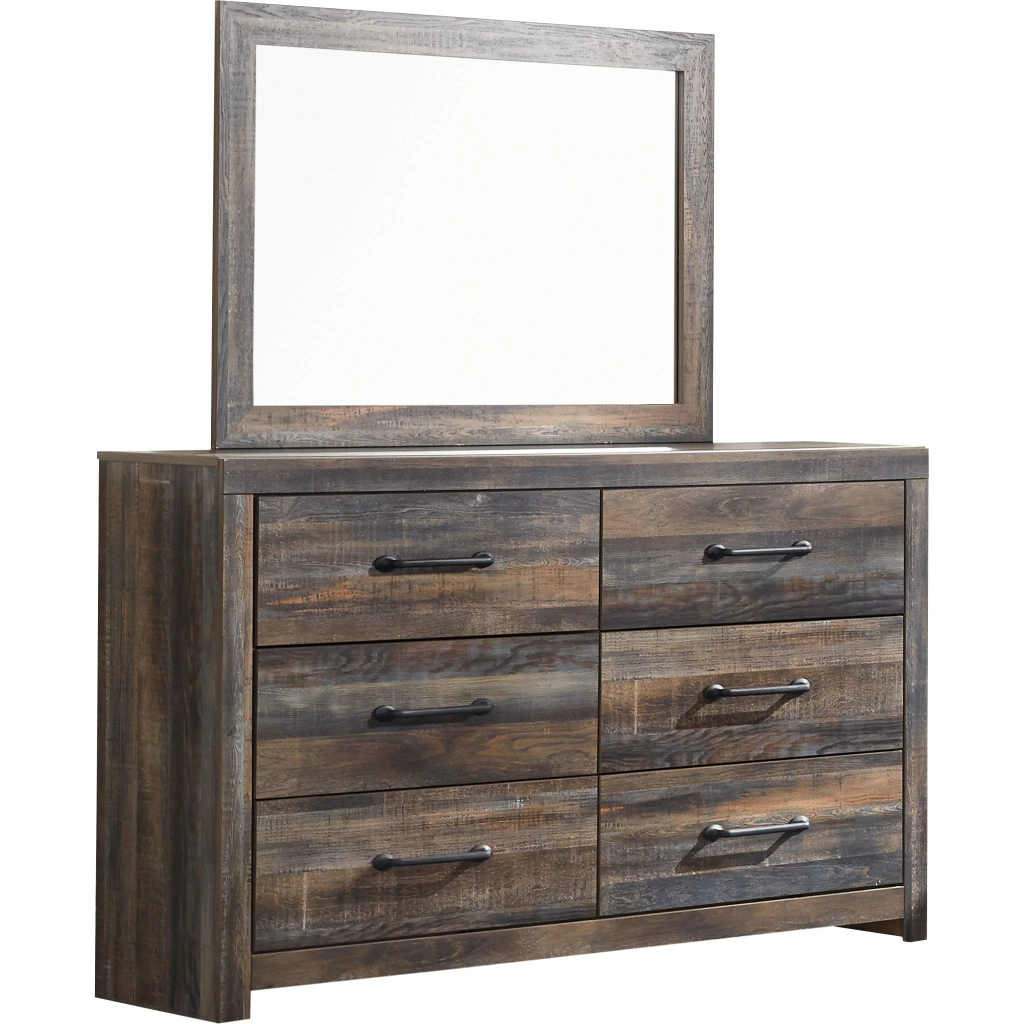 Drystan 5 Piece Bookcase Bed with 2 Drawer Storage Bedroom - Image 4