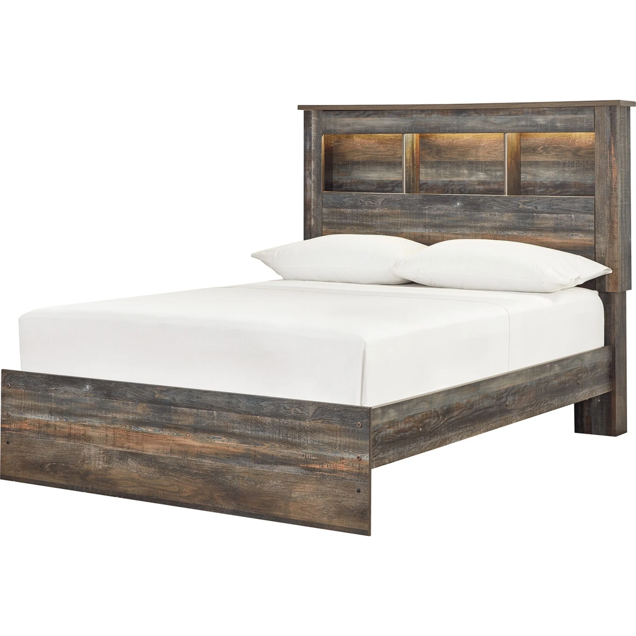 Drystan 5 Piece Full Bookcase Bedroom - Image 3