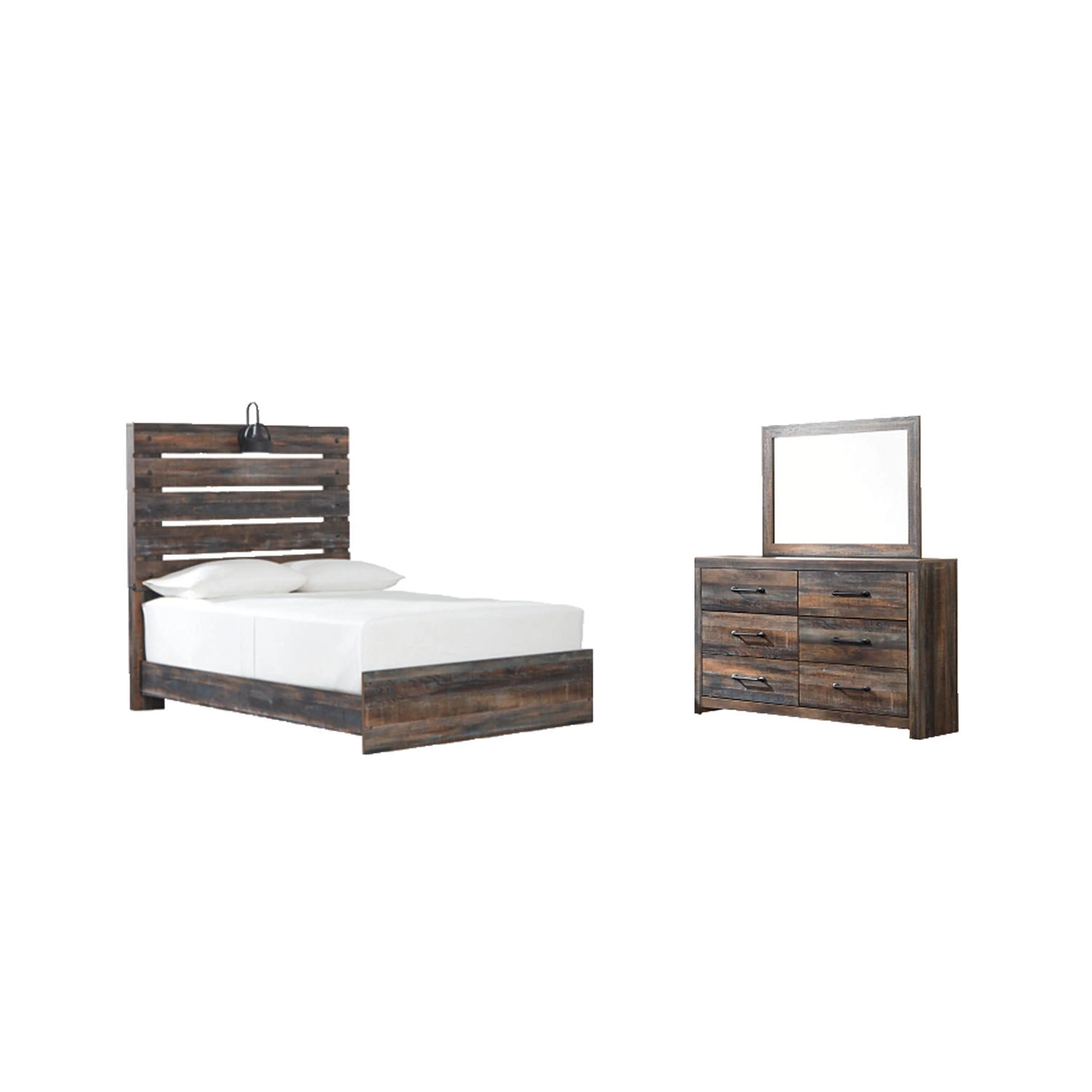 Drystan 5 Piece Panel Bedroom - Image 17