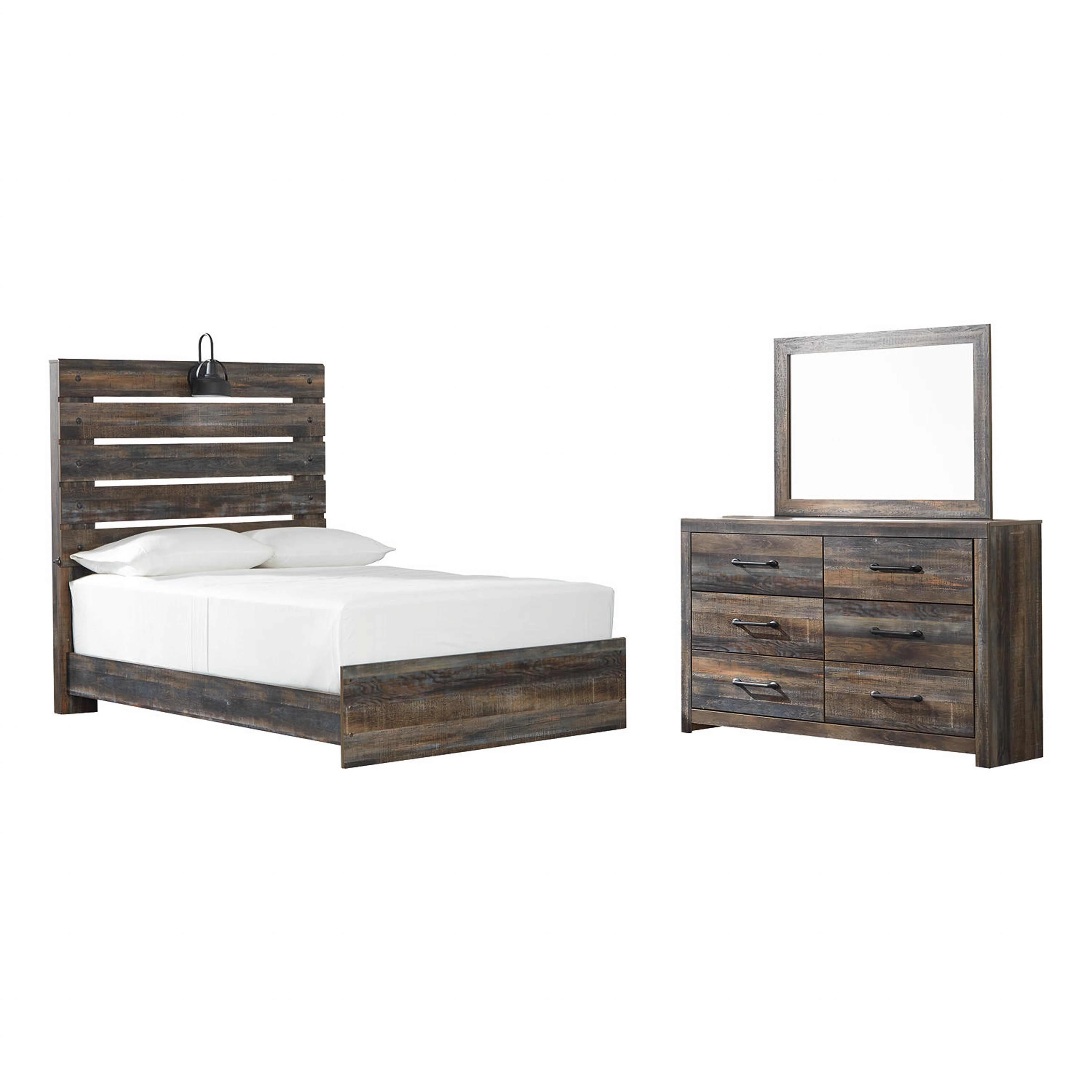 Drystan 5 Piece Panel Bedroom - Image 18