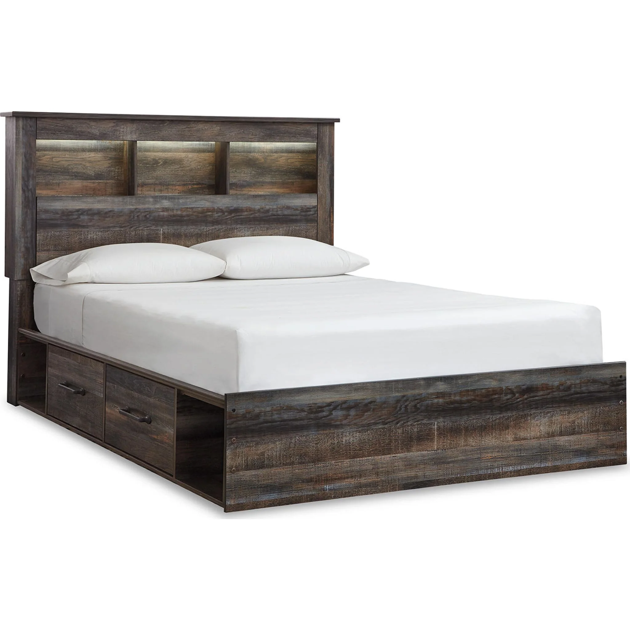 Drystan Bookcase Bed with 2 Drawer Storage - Image 8
