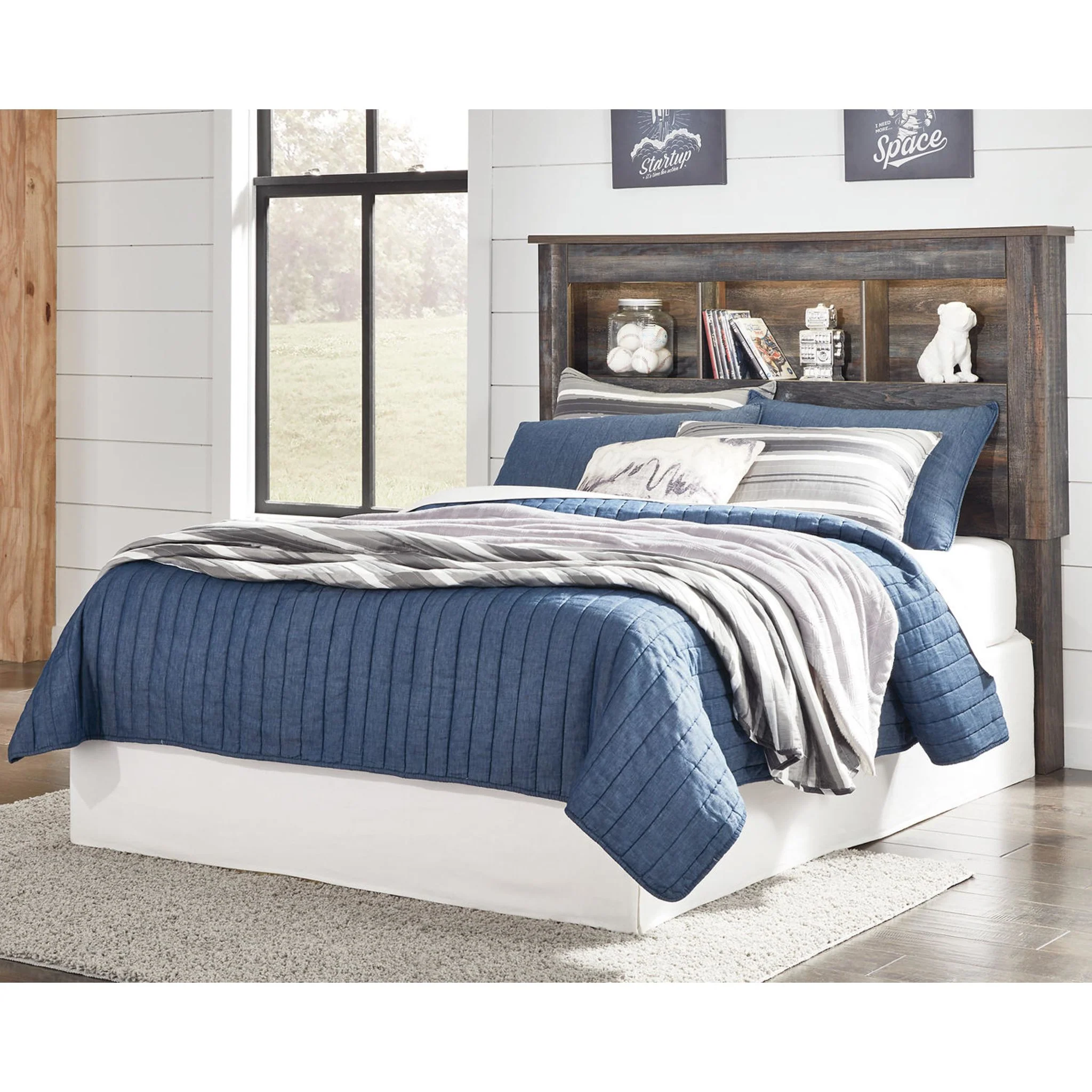 Drystan Full Bookcase Headboard - Image 4