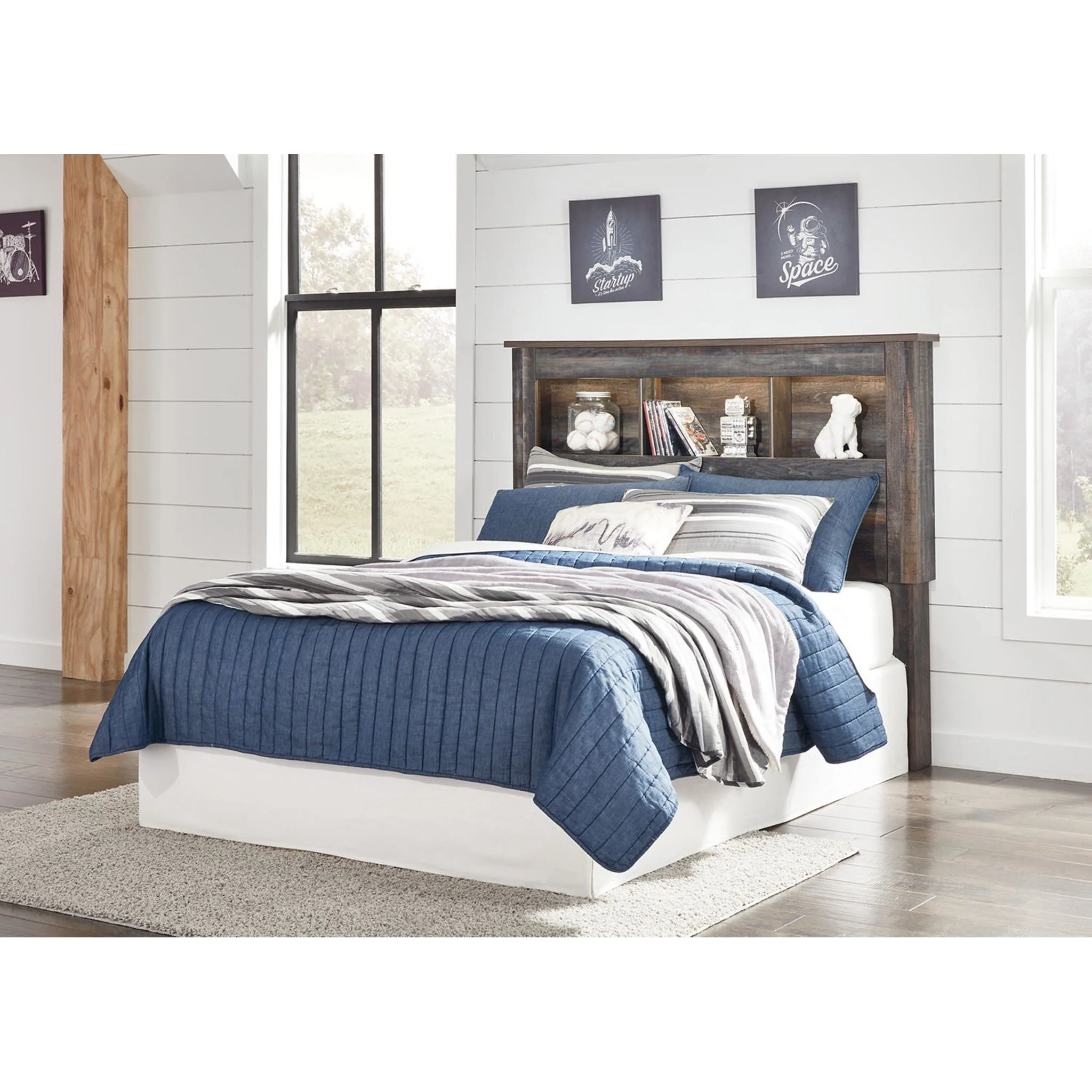 Drystan Full Bookcase Headboard - Image 6