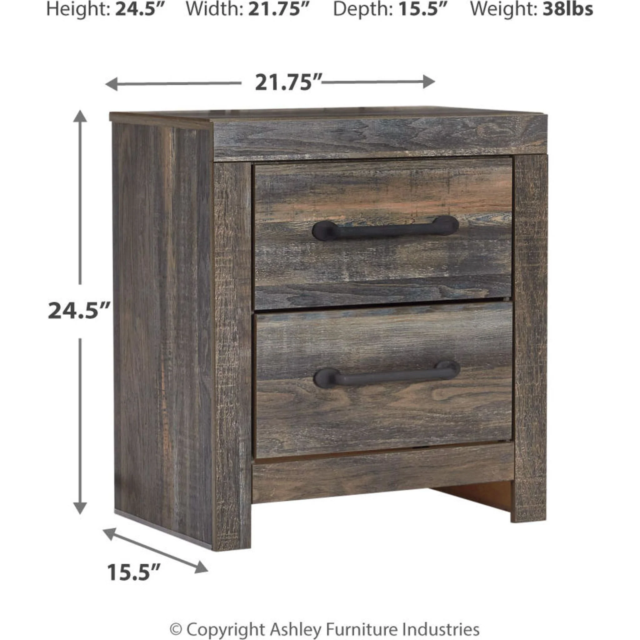 Drystan Nightstand - Image 8