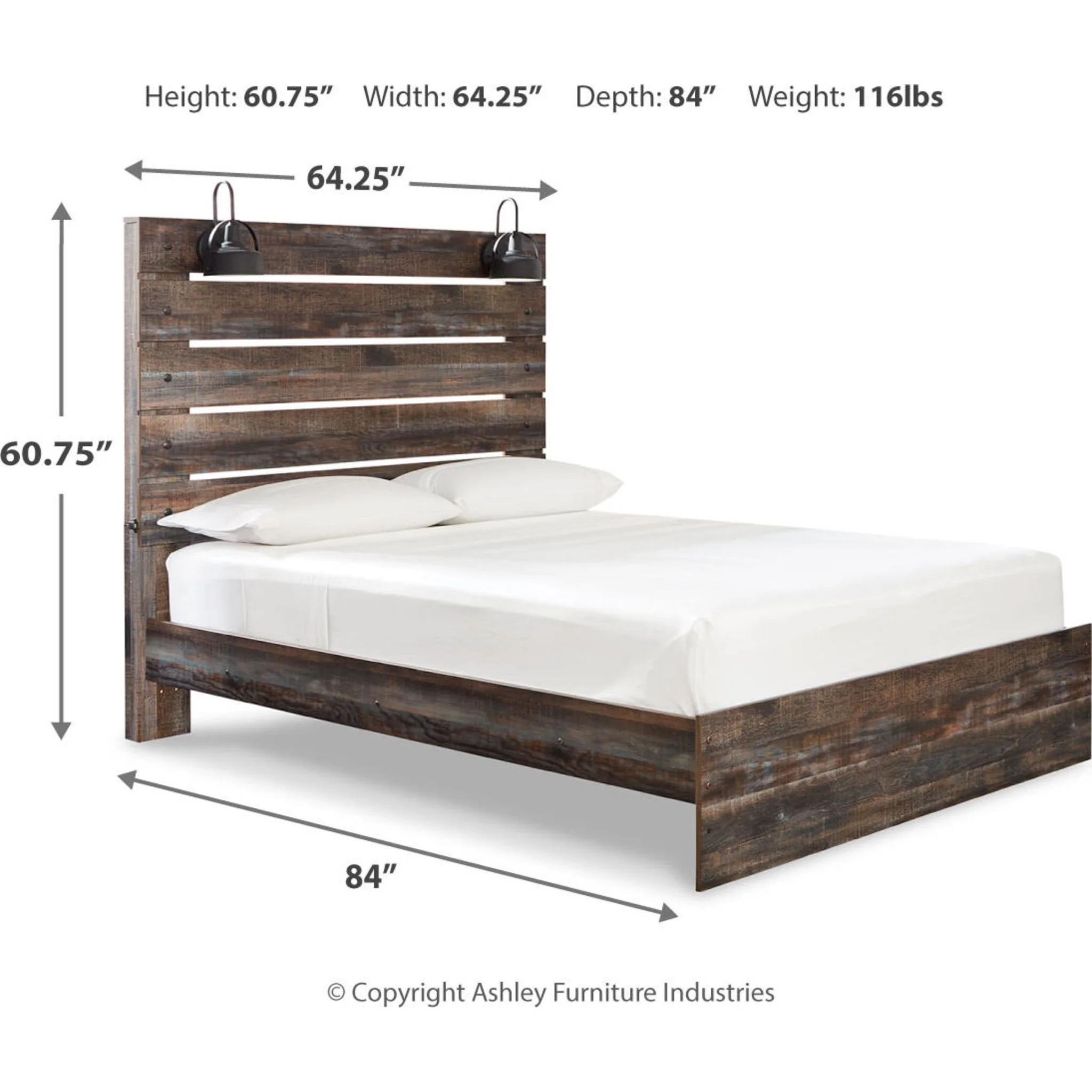 Drystan Panel Bed - Image 6