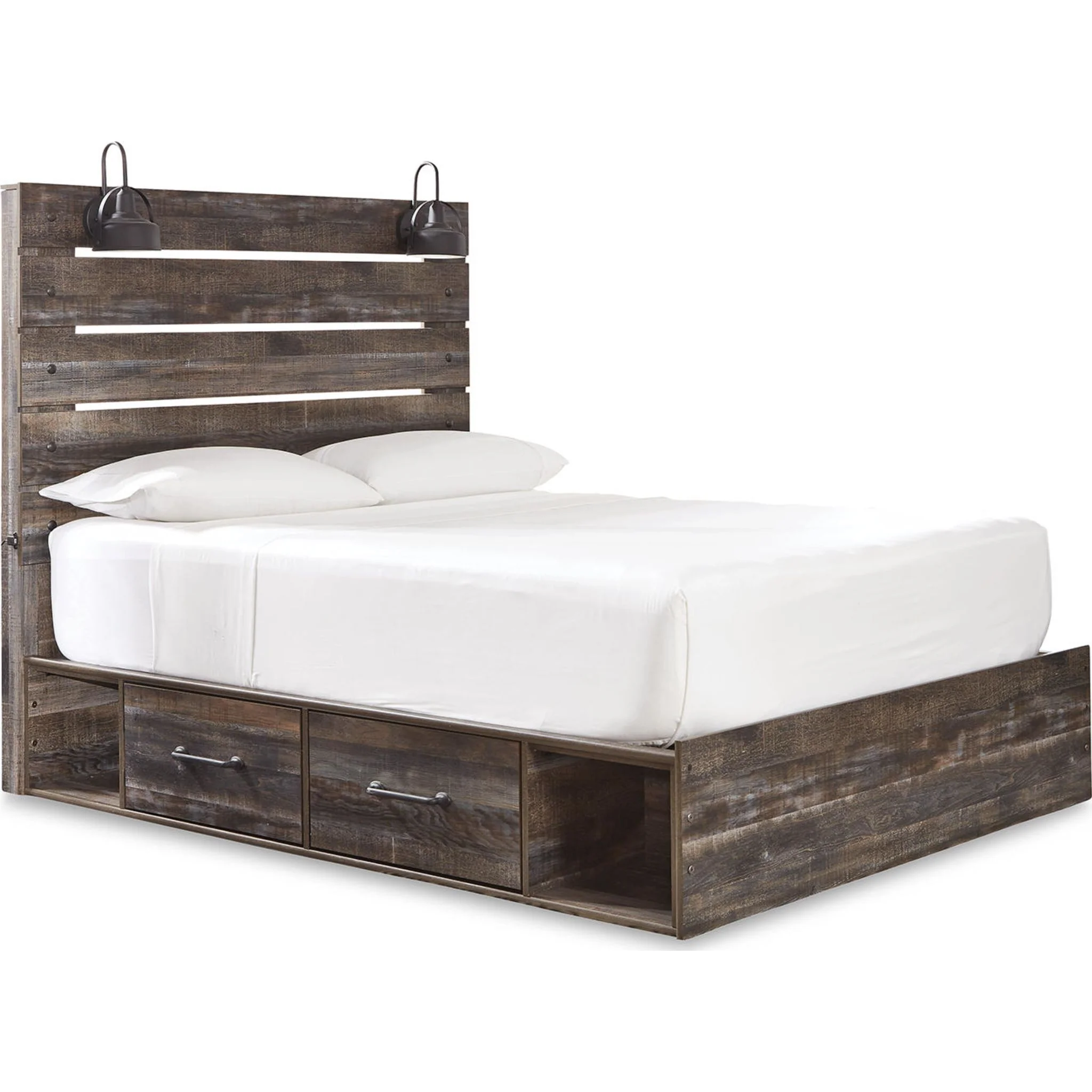 Drystan Panel Bed with 2 Drawer Storage - Image 7