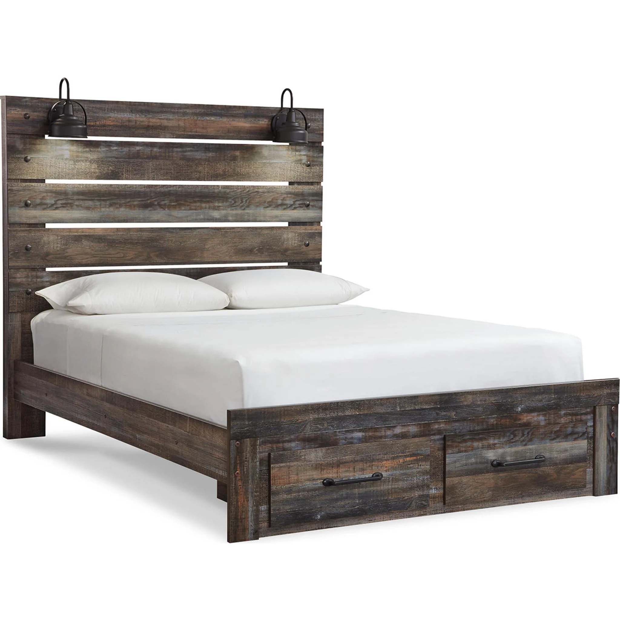 Drystan Panel Bed with 2 Drawer Storage - Image 28