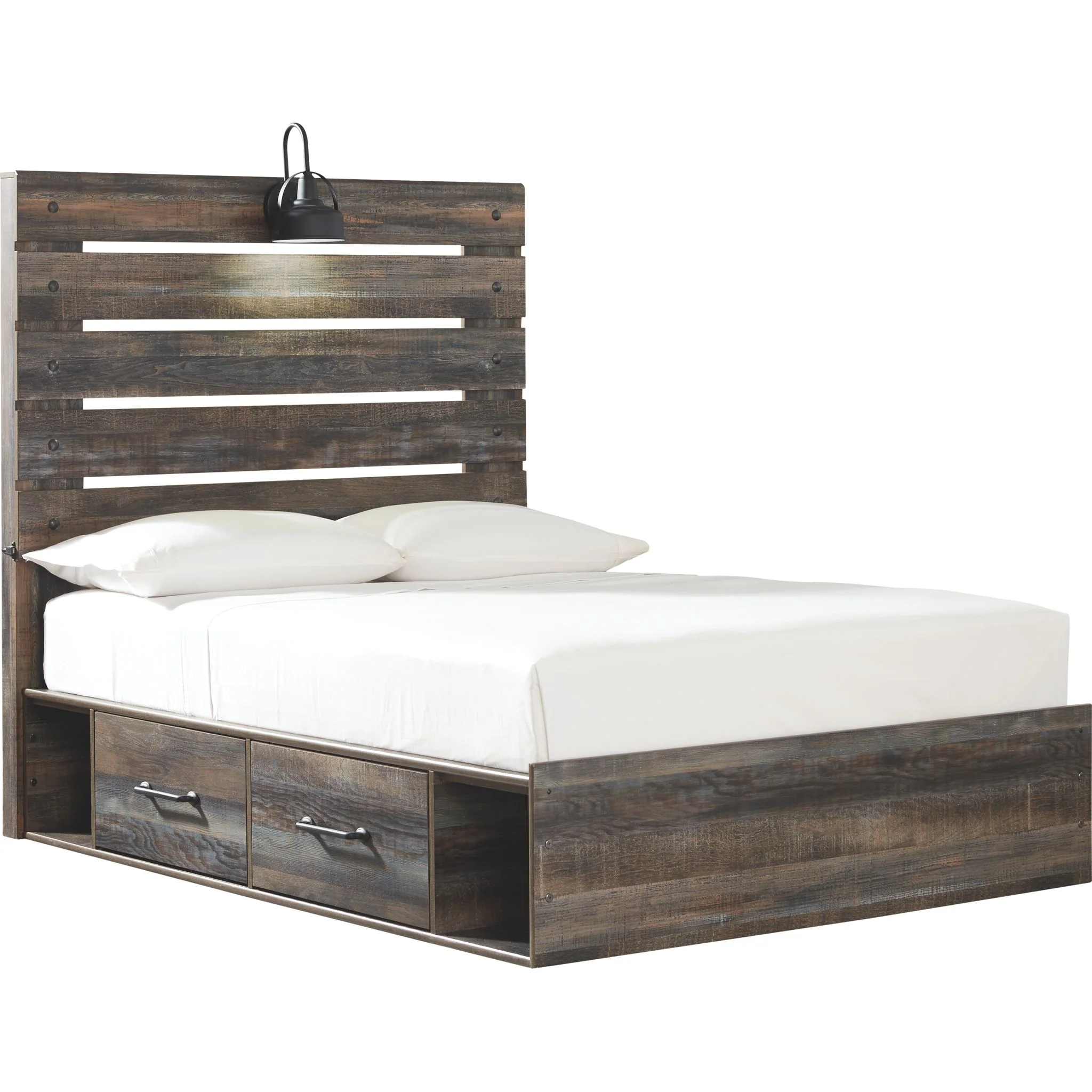 Drystan Panel Bed with 2 Drawer Storage - Image 30
