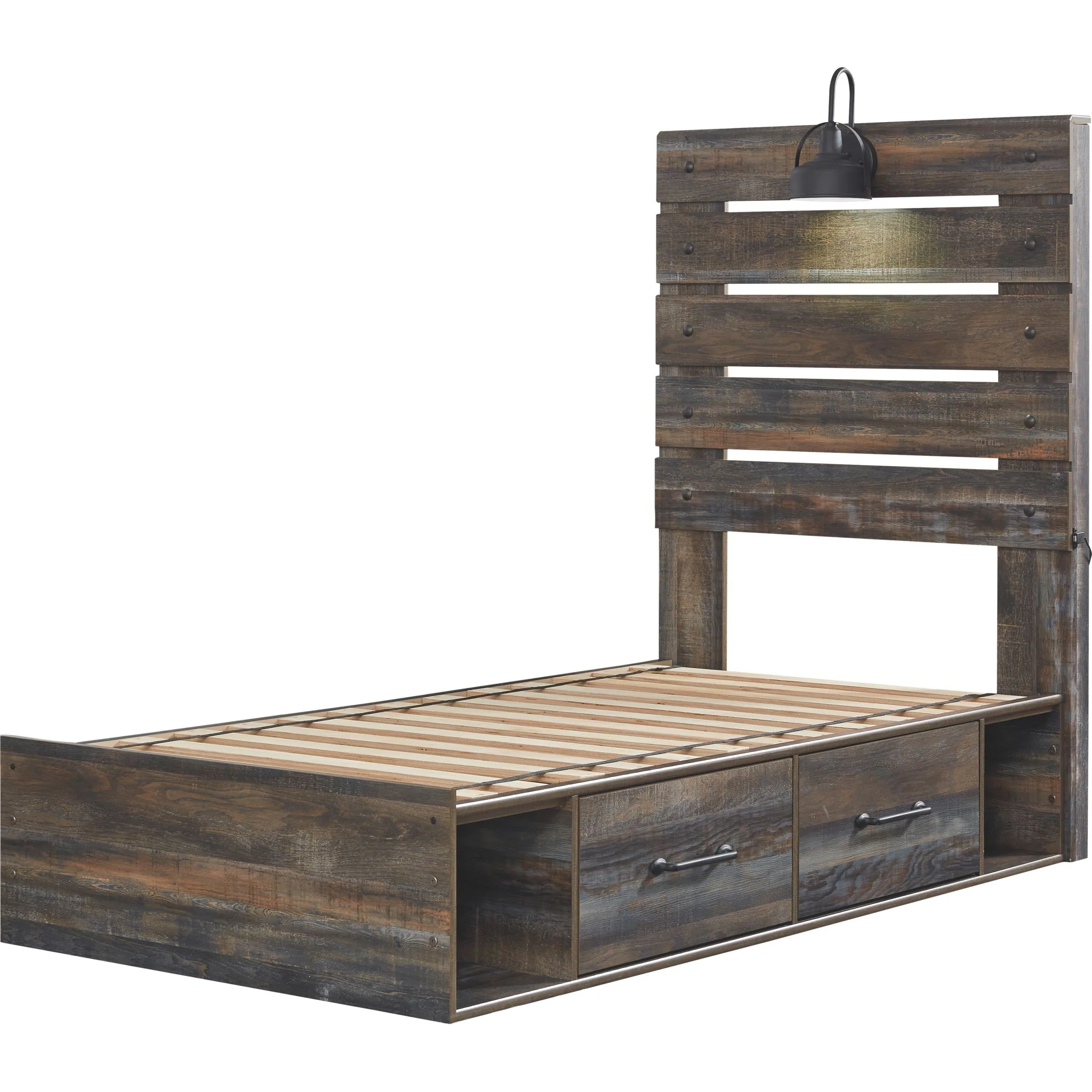 Drystan Panel Bed with 4 Drawer Storage - Image 2