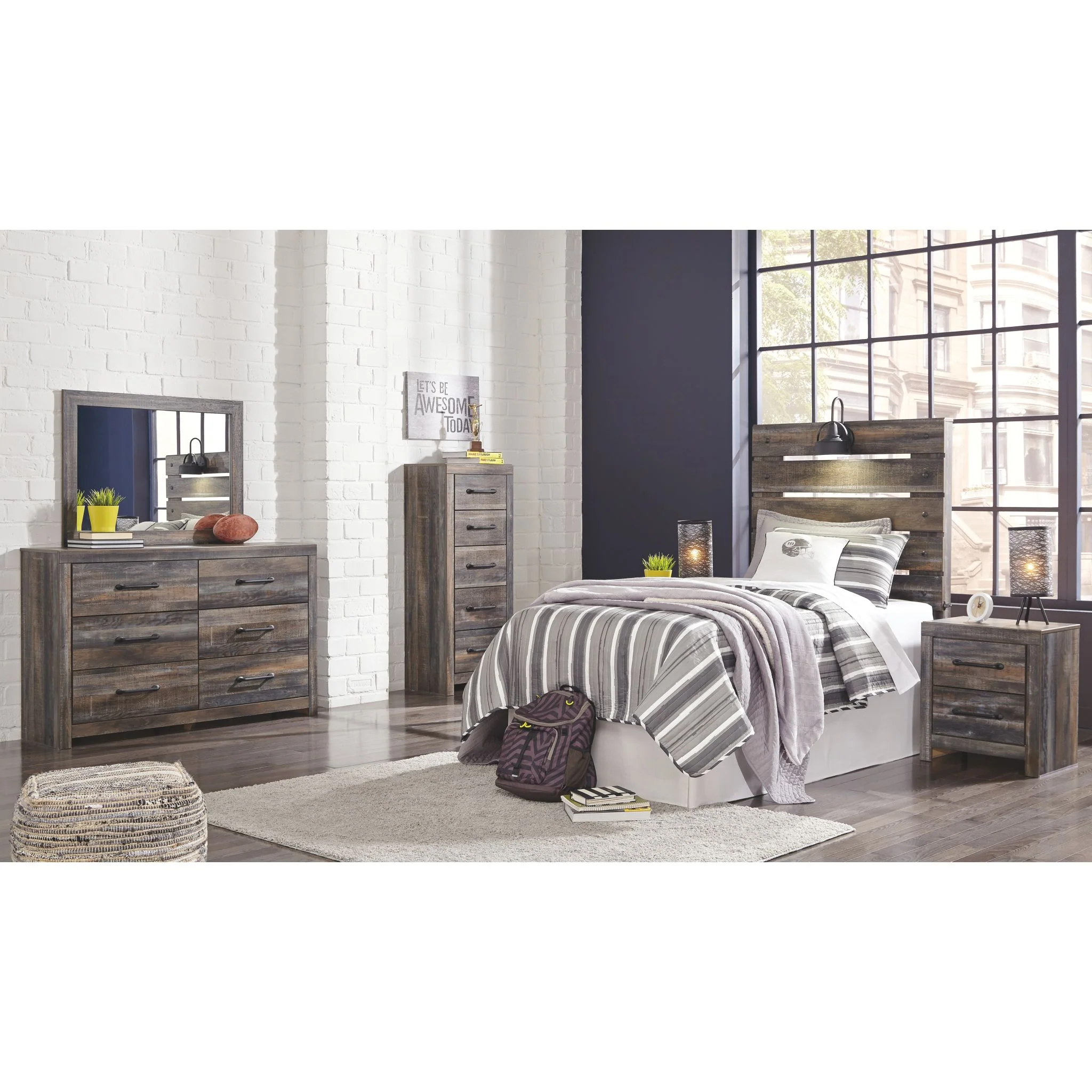 Drystan Panel Headboard - Image 4