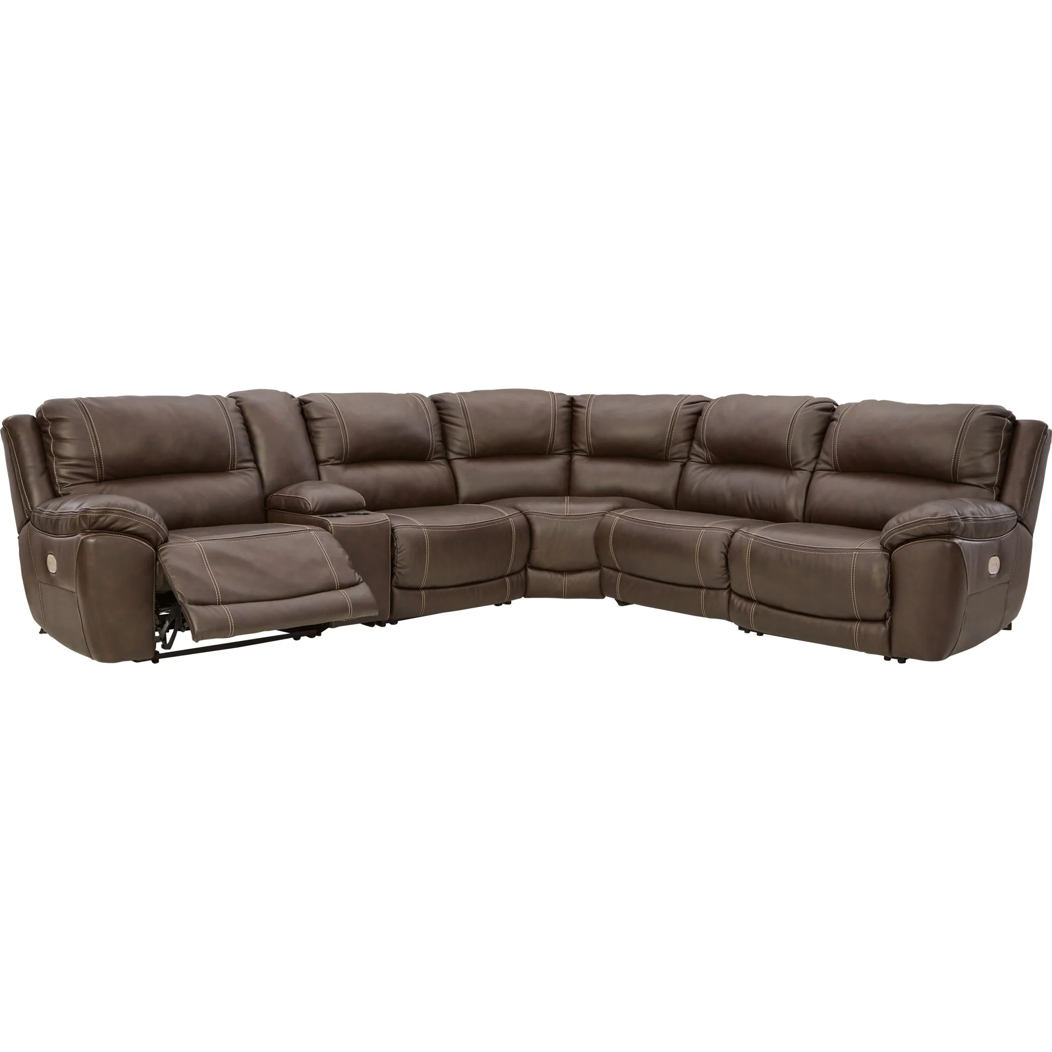 Dunleith 6 Piece Power Reclining Sectional - Image 3