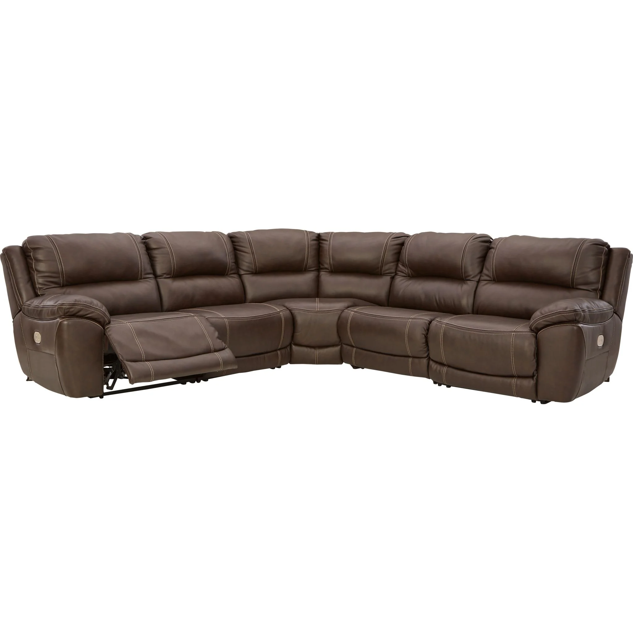 Dunleith 5 Piece Power Reclining Sectional - Image 3