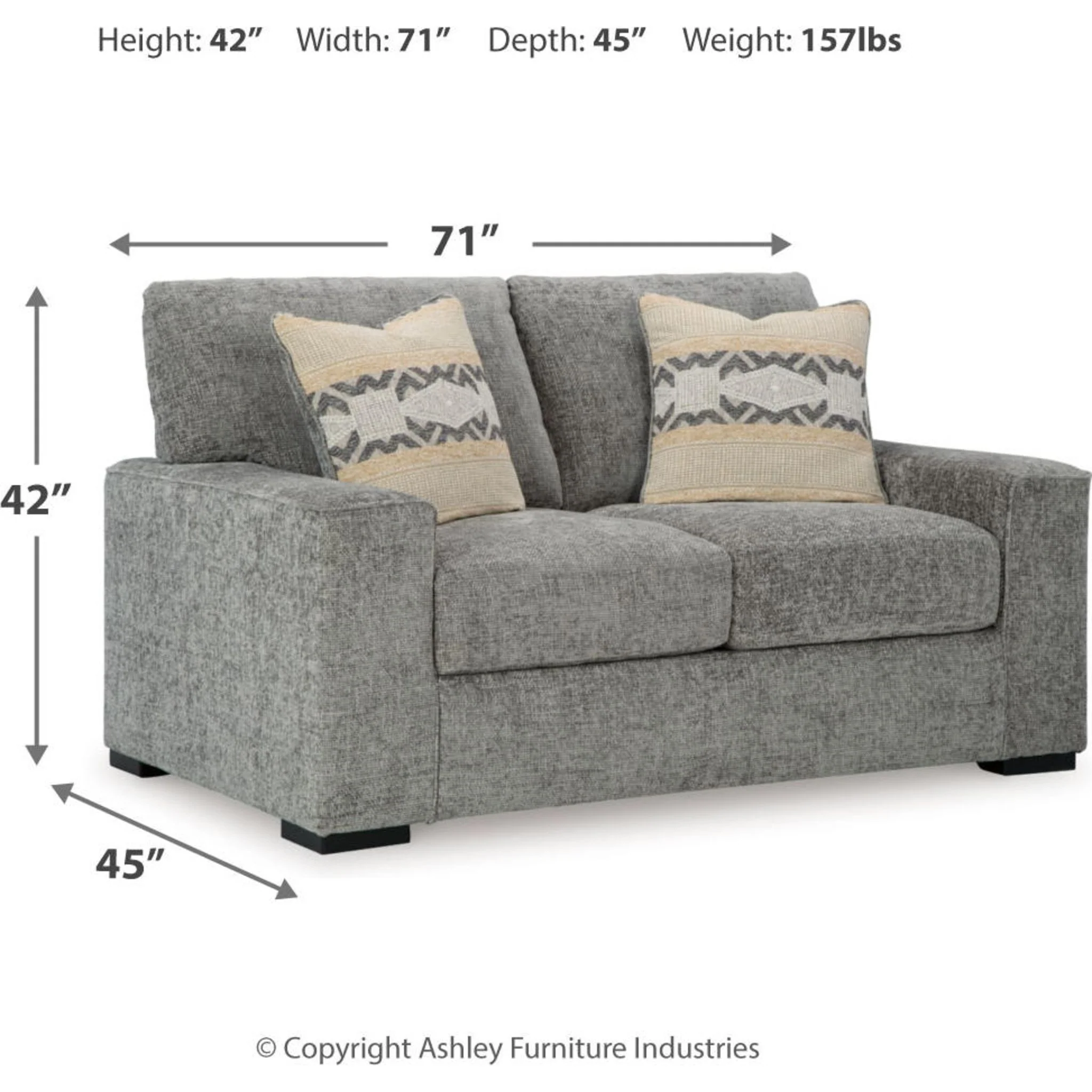 Dunmor Loveseat - Image 12