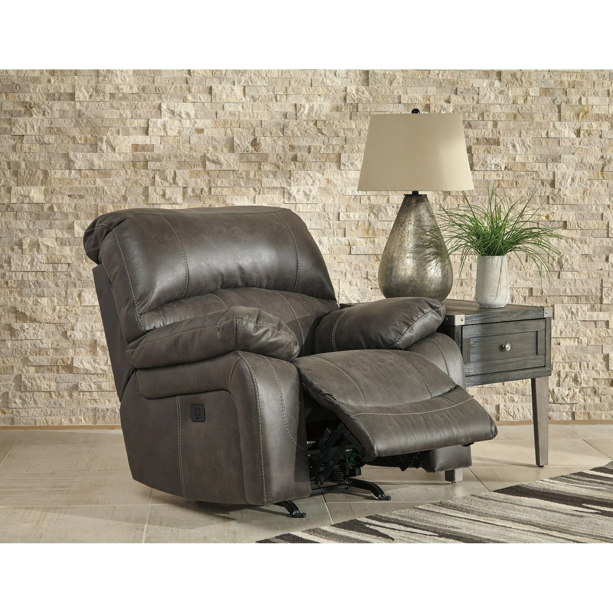 Dunwell Power Recliner with Adjustable Headrest - Image 2