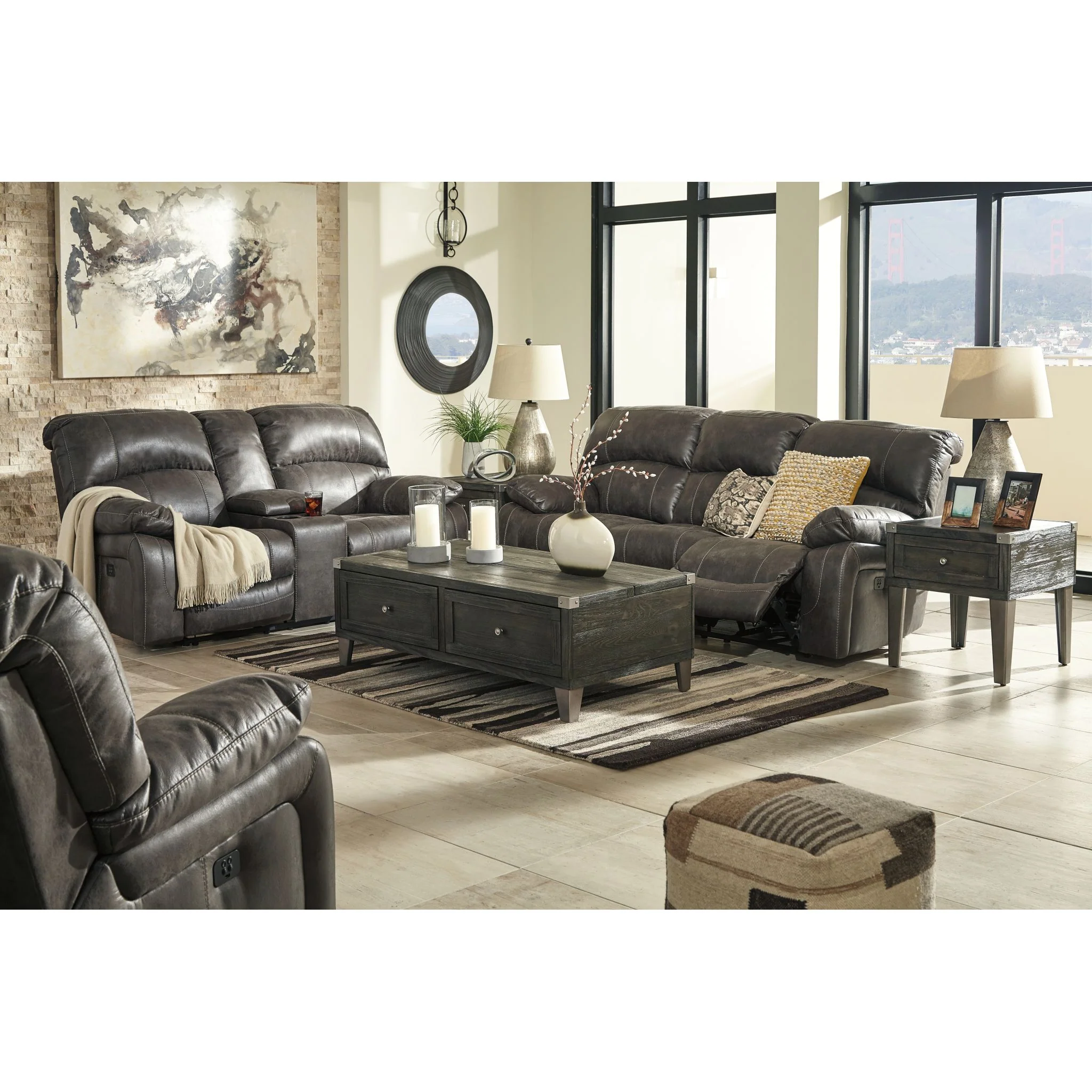 Dunwell Power Recliner with Adjustable Headrest - Image 5