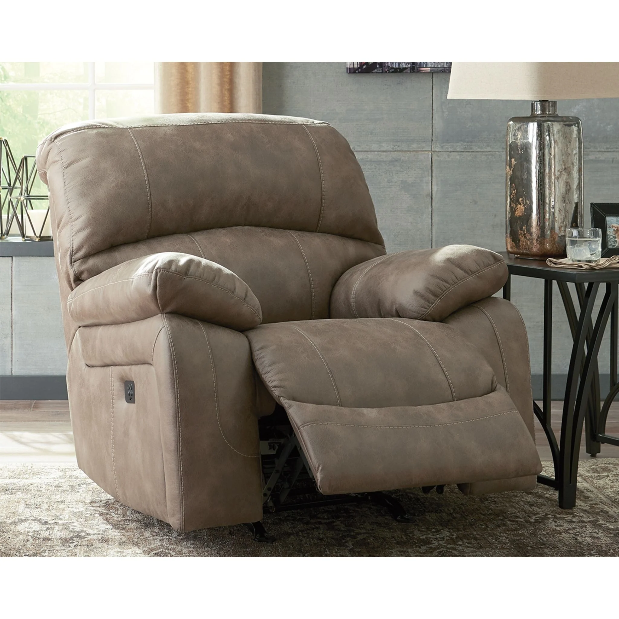 Dunwell Power Recliner with Adjustable Headrest - Image 2