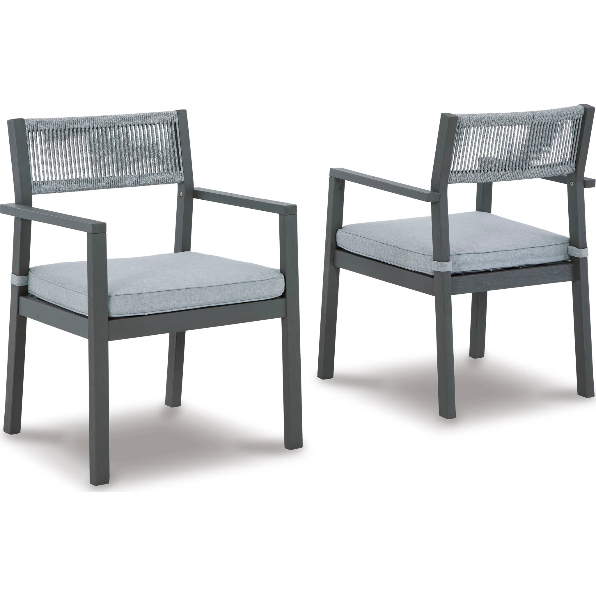 Eden Town Arm Chair with Cushion (set of 2) - Image 3