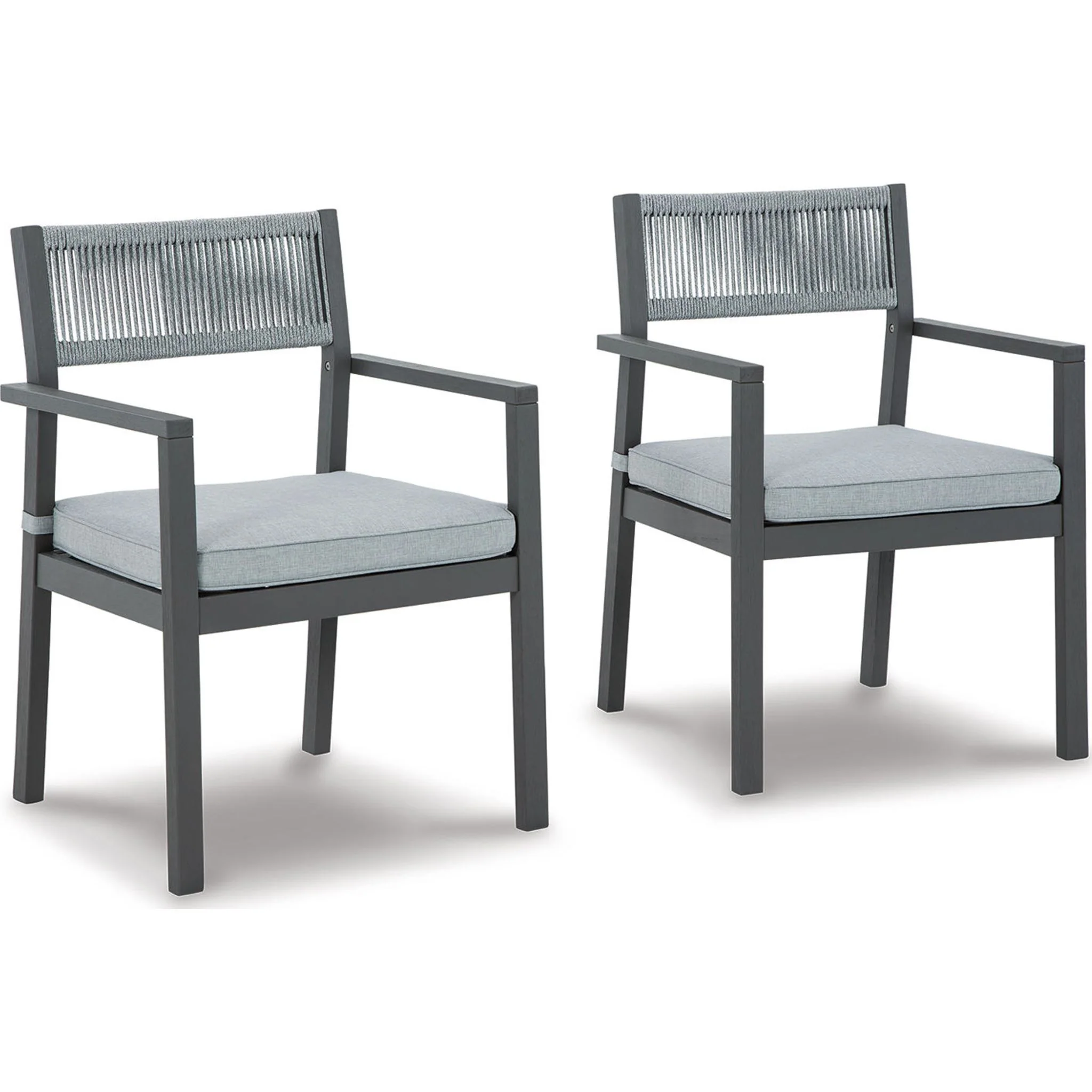 Eden Town Arm Chair with Cushion (set of 2) - Image 5