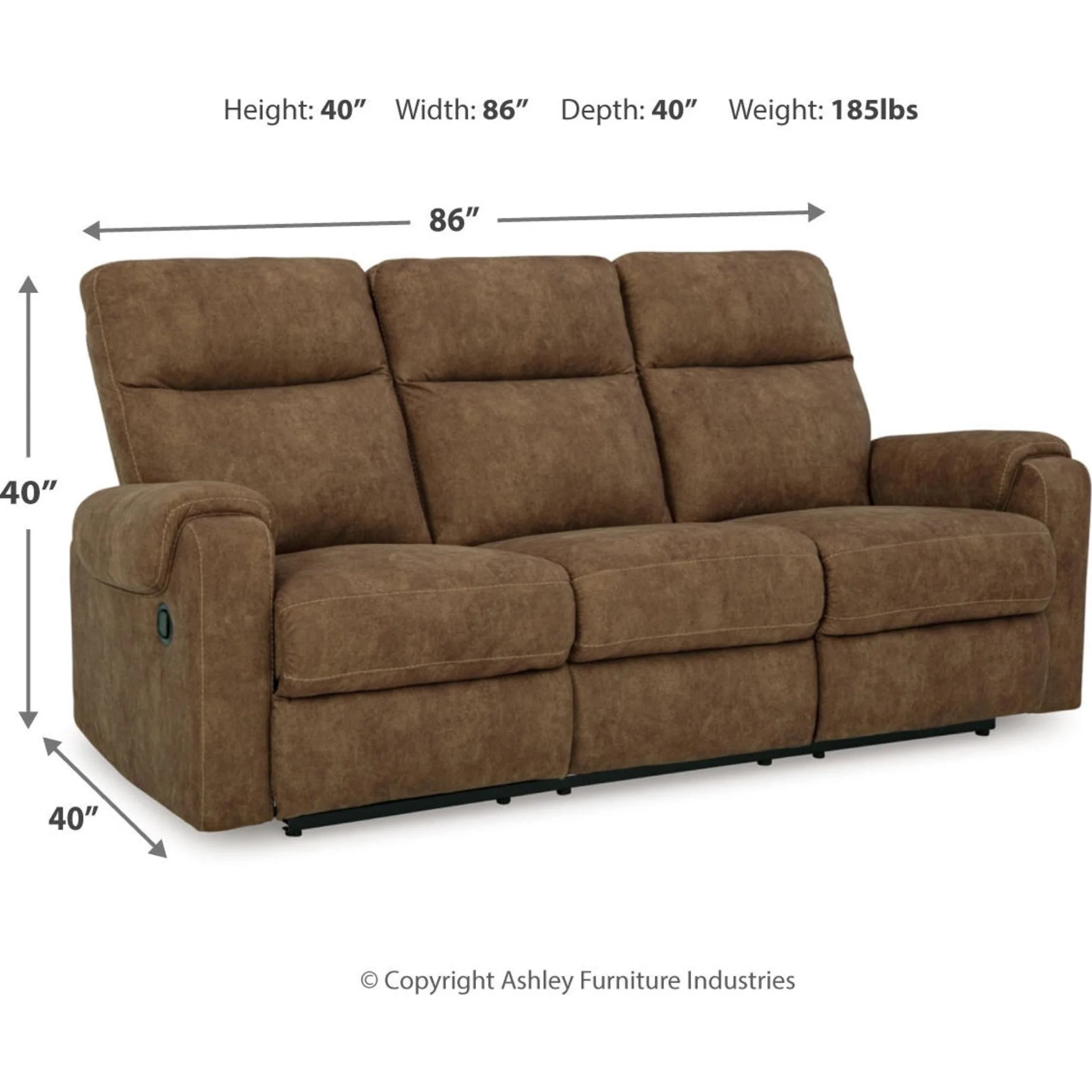 Edenwold Reclining Sofa - Image 5