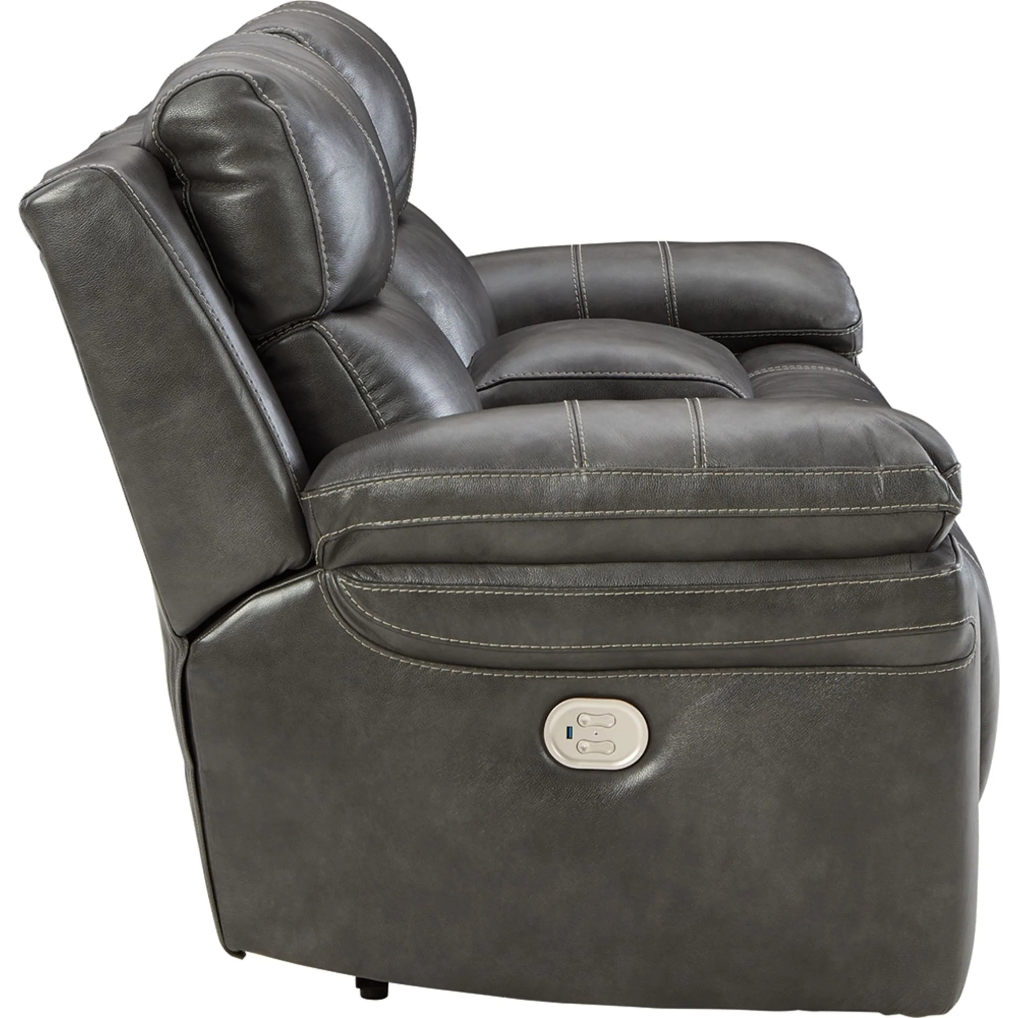 Edmar PWR REC Loveseat/CON/ADJ HDRST - Image 4