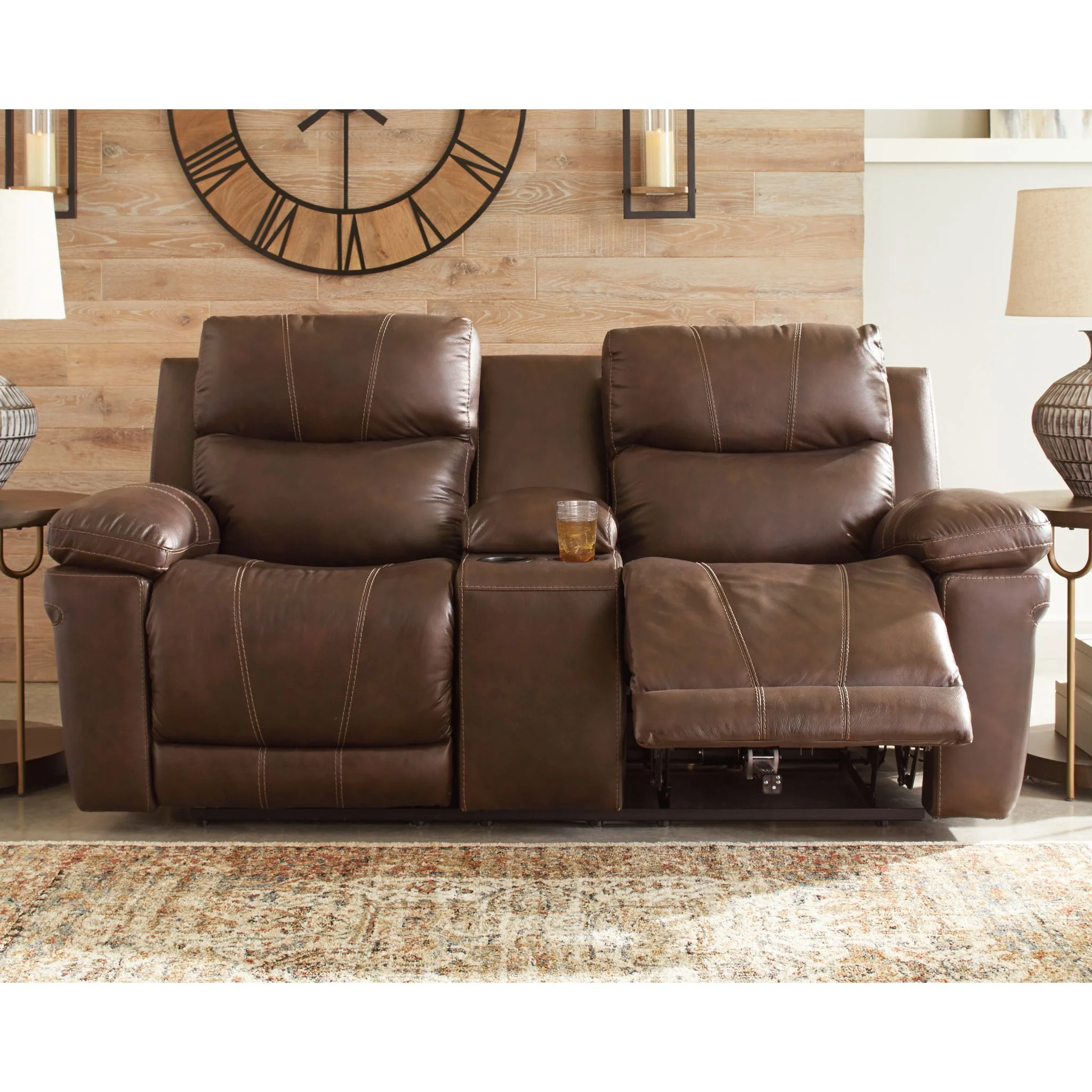 Edmar PWR REC Loveseat/CON/ADJ HDRST - Image 2