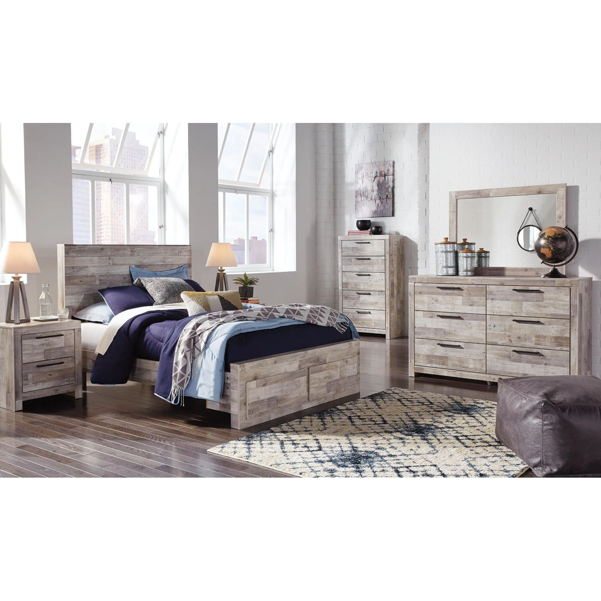 Effie-Exclusive 5 Piece Full Storage Bedroom - Image 5