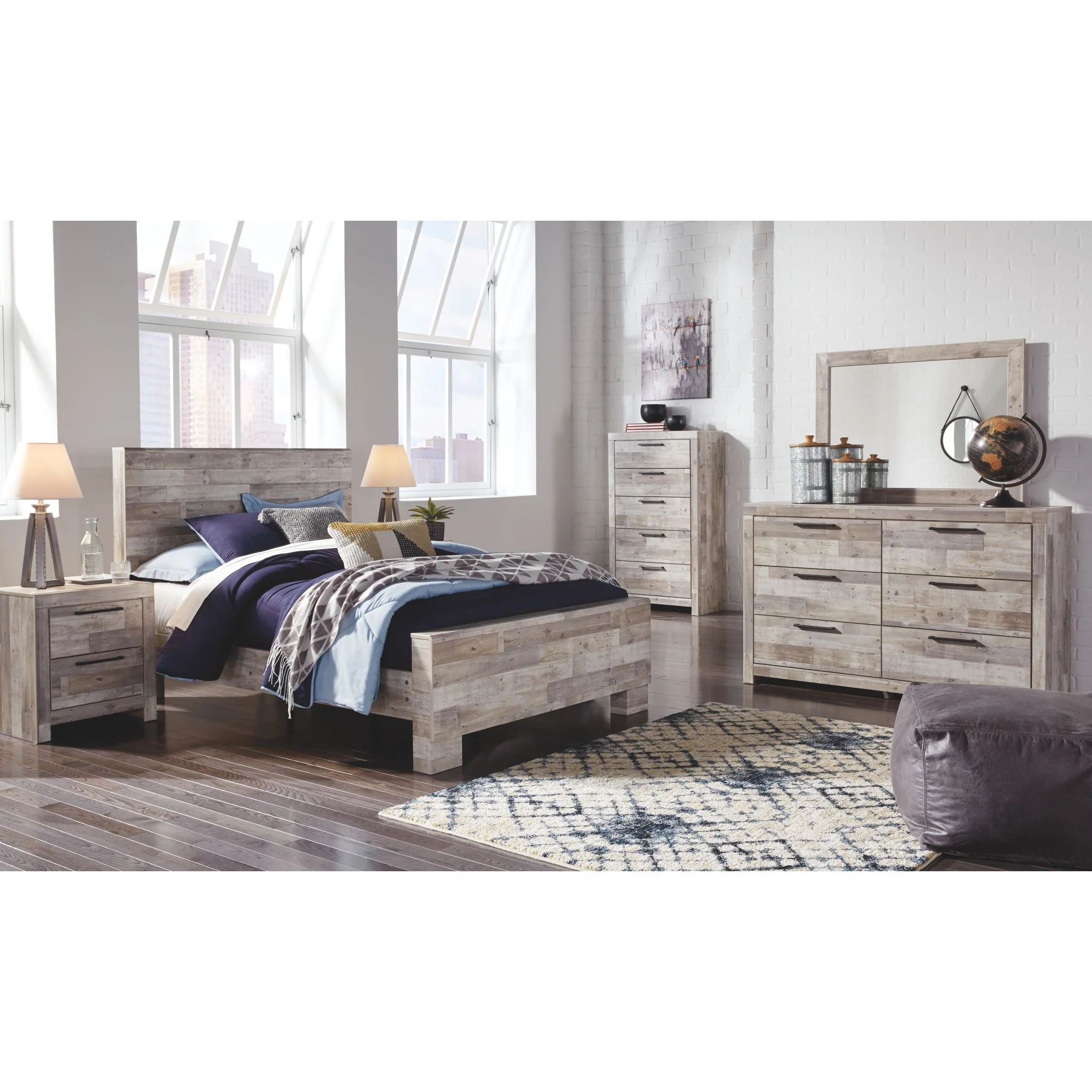 Effie-Exclusive 5 Piece Panel Bedroom - Image 12