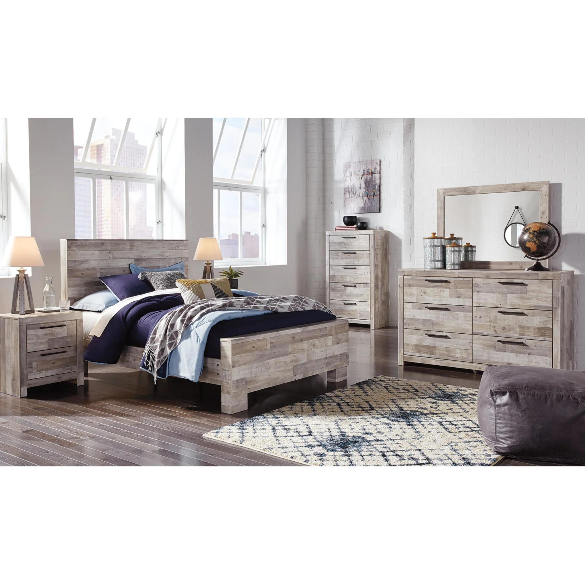 Effie-Exclusive 5 Piece Panel Bedroom - Image 17