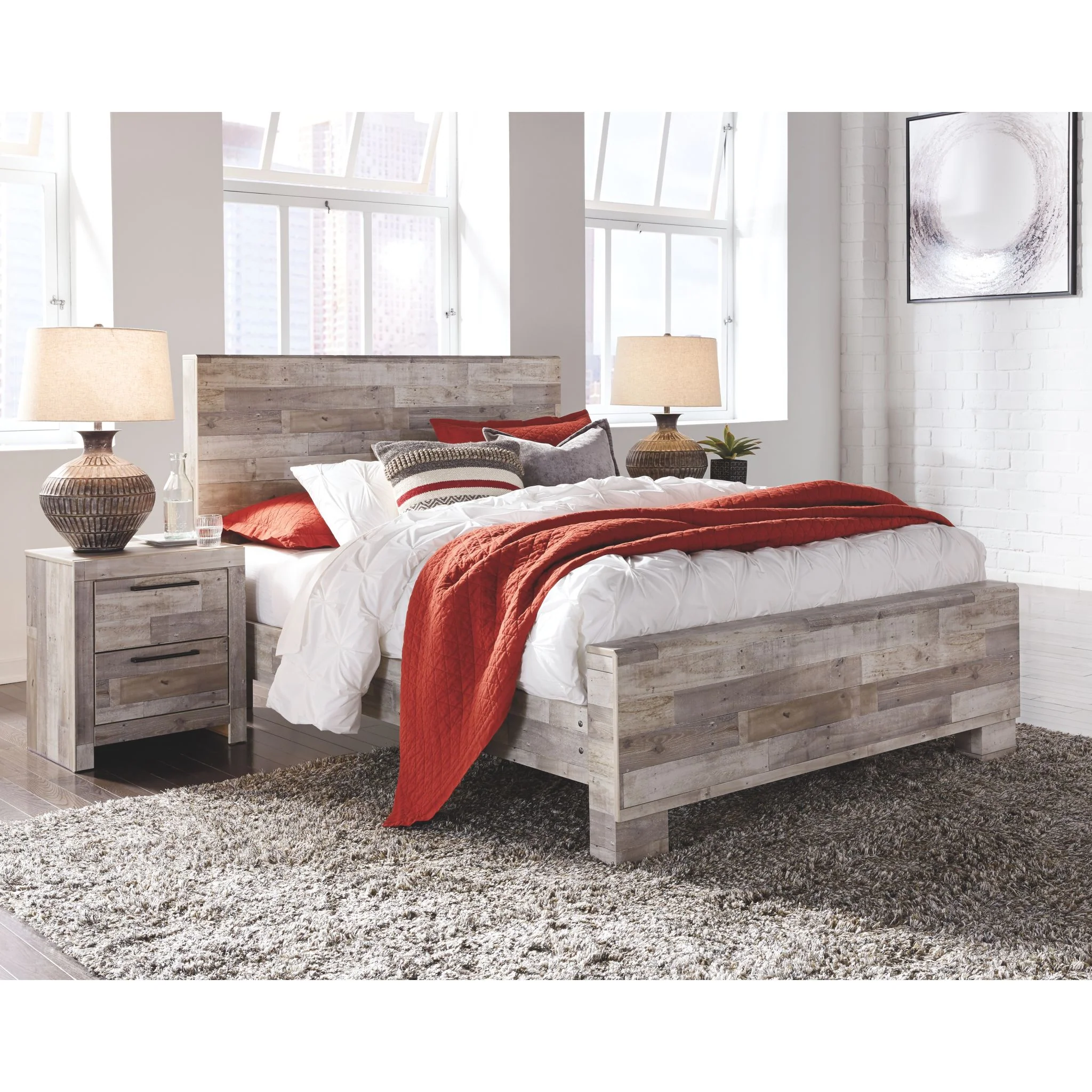 Effie-Exclusive 5 Piece Panel Bedroom - Image 2
