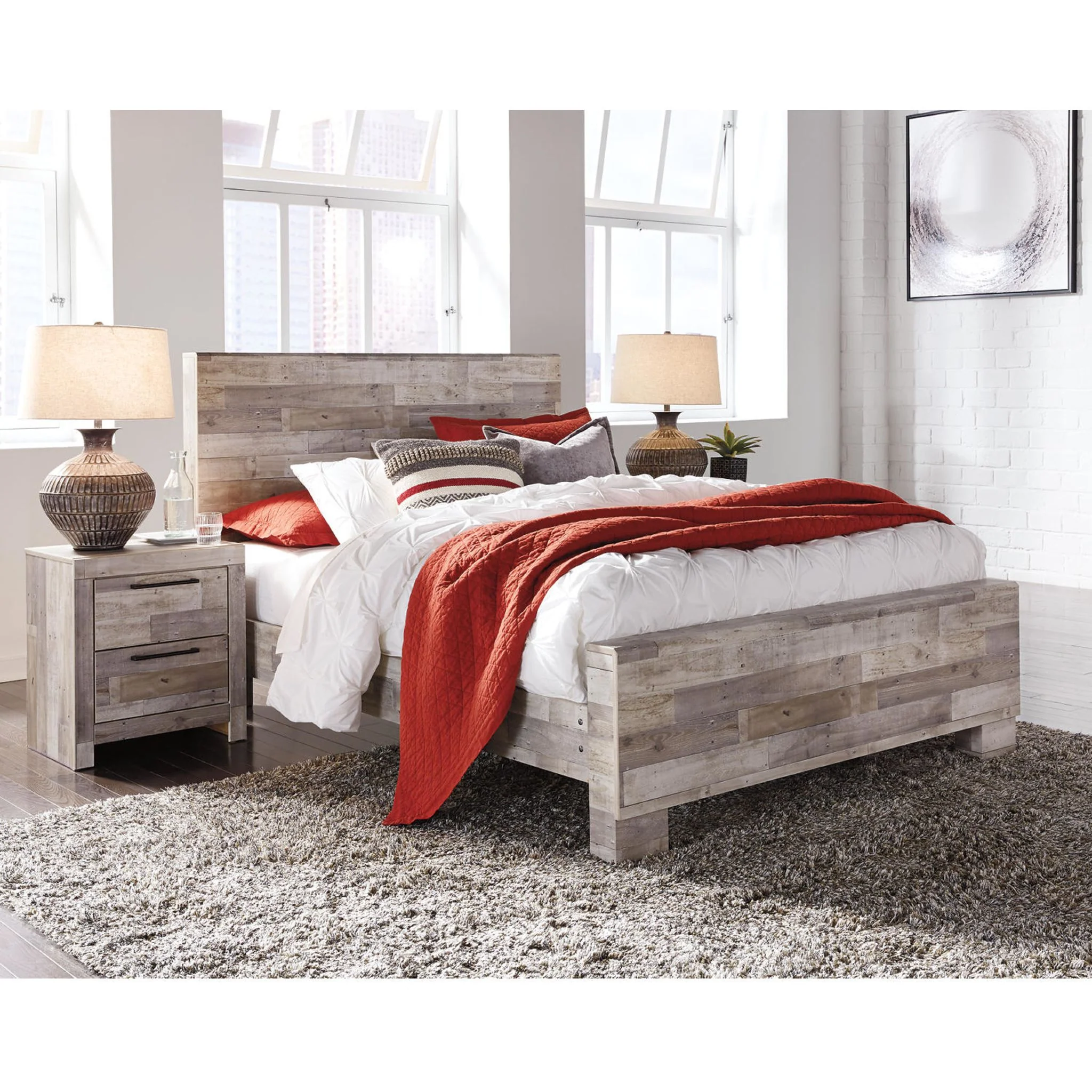 Effie-Exclusive 5 Piece Panel Bedroom - Image 9