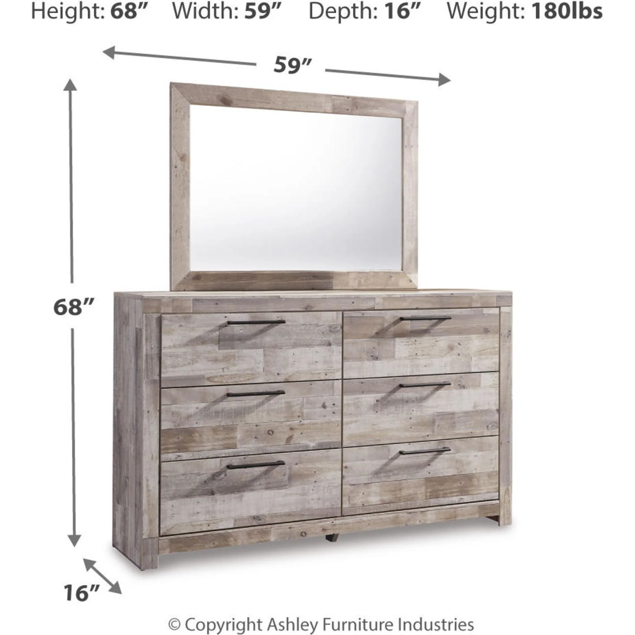 Effie-Exclusive Dresser and Mirror - Image 13