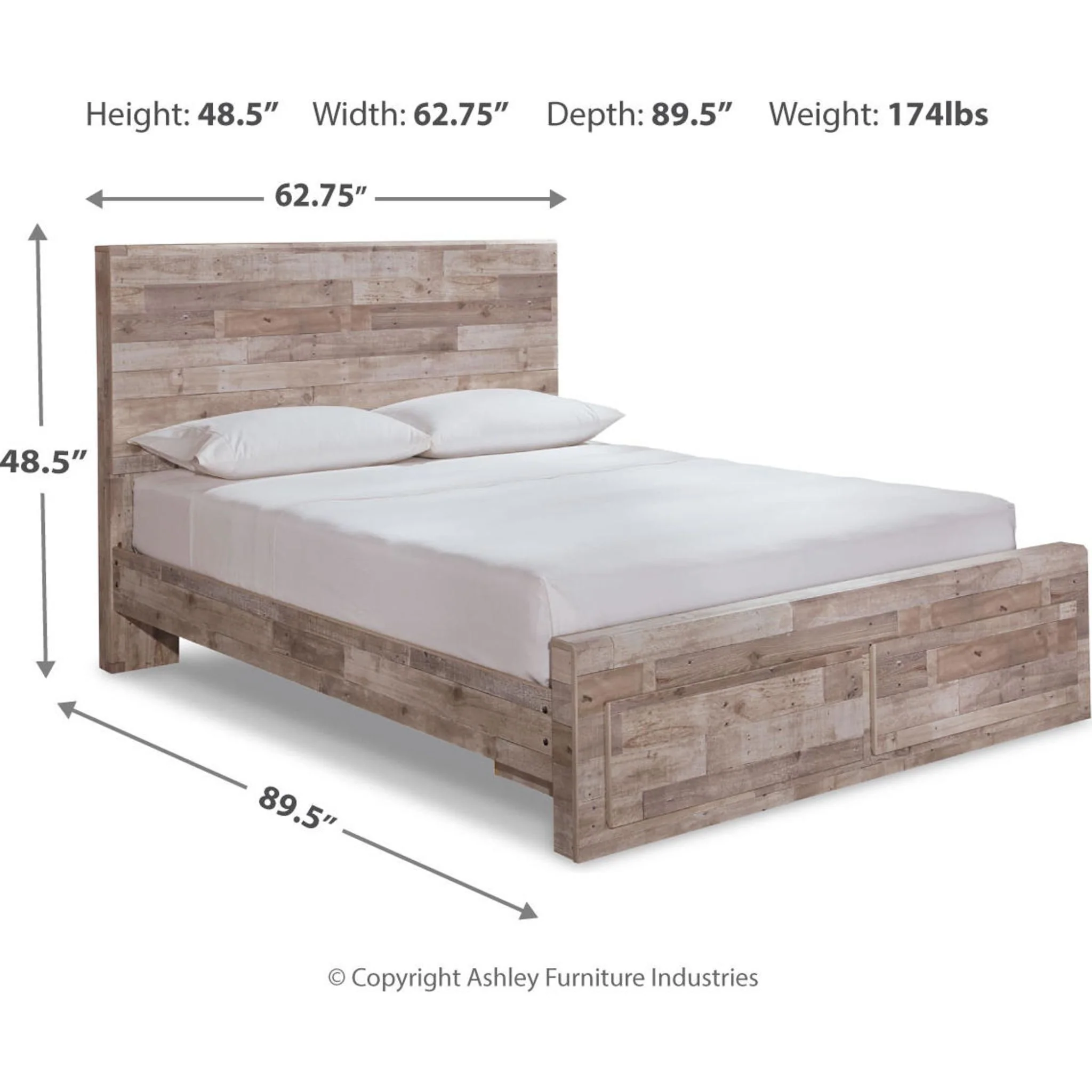 Effie-Exclusive Platform Bed with Footboard Storage - Image 8