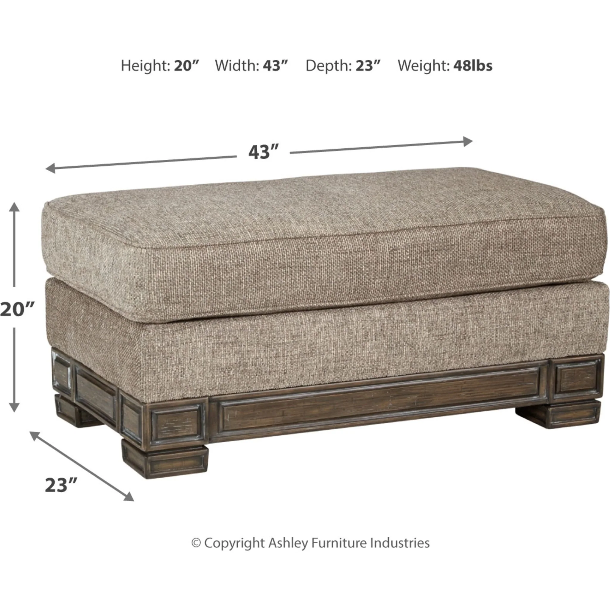 Einsgrove Ottoman - Image 4