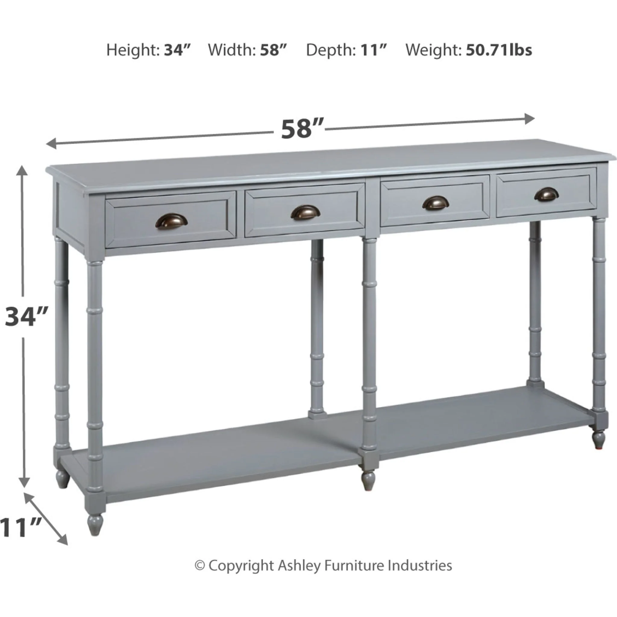 Eirdale Console Table - Image 4