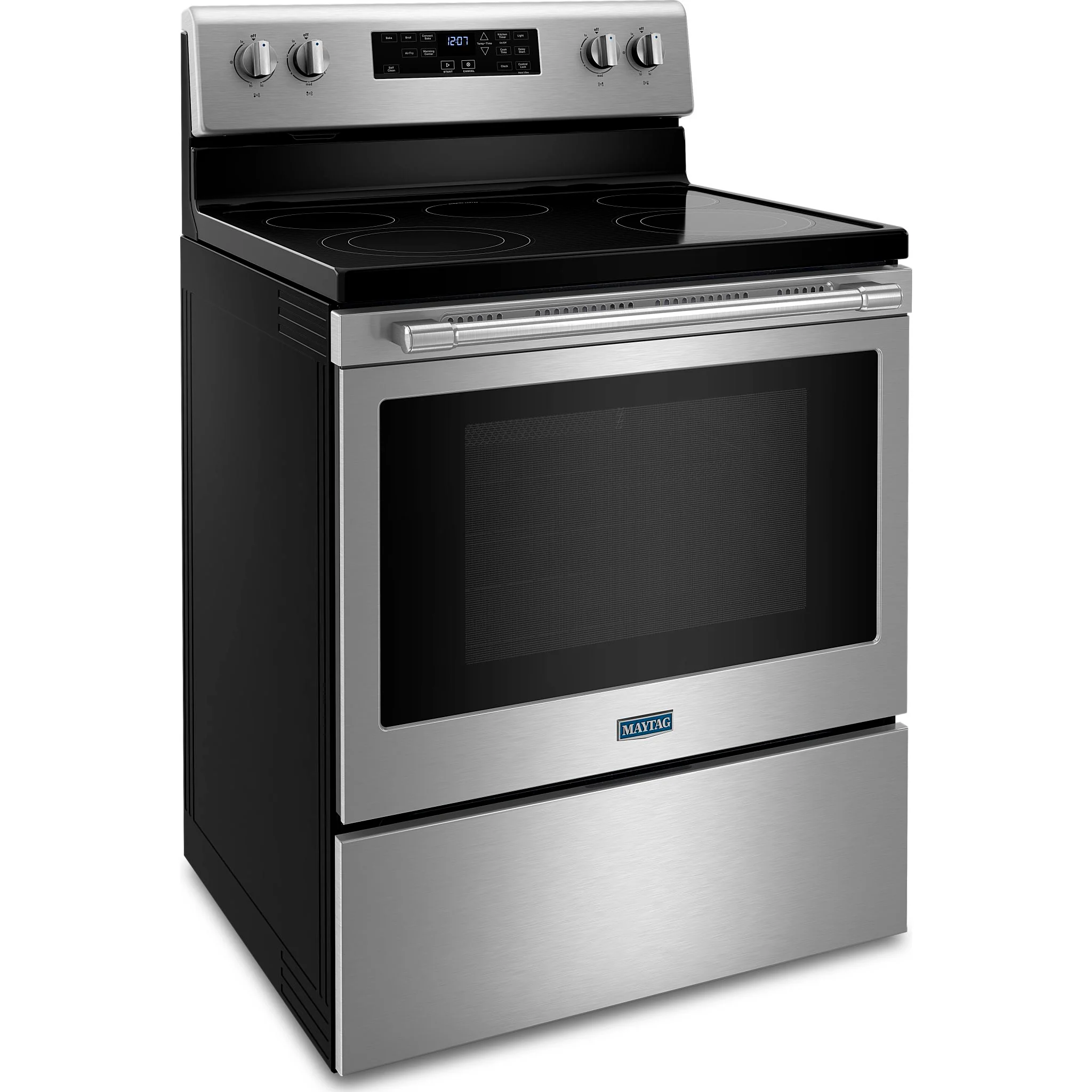 Maytag Electric Range with Air Fryer and Basket - 5.3 cu. ft. (YMER7700LZ) - Image 2