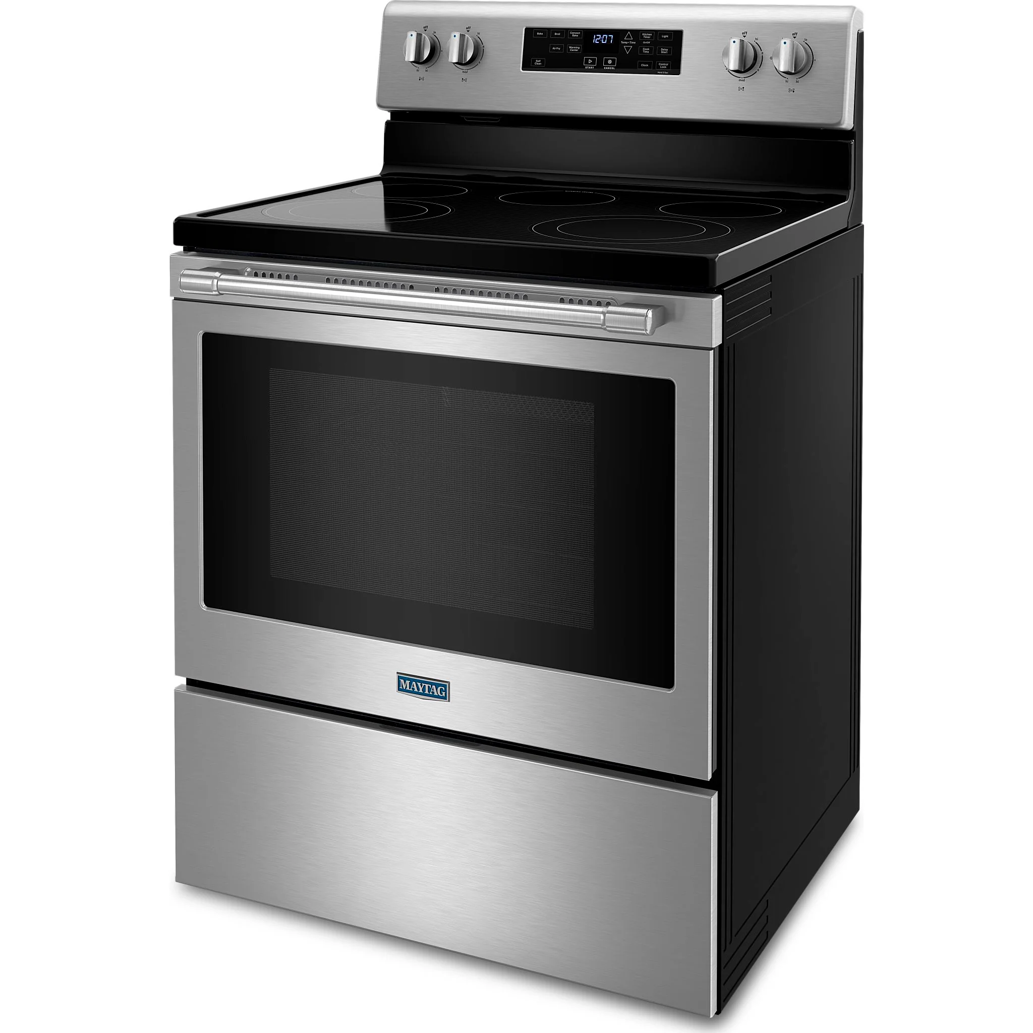 Maytag Electric Range with Air Fryer and Basket - 5.3 cu. ft. (YMER7700LZ) - Image 3