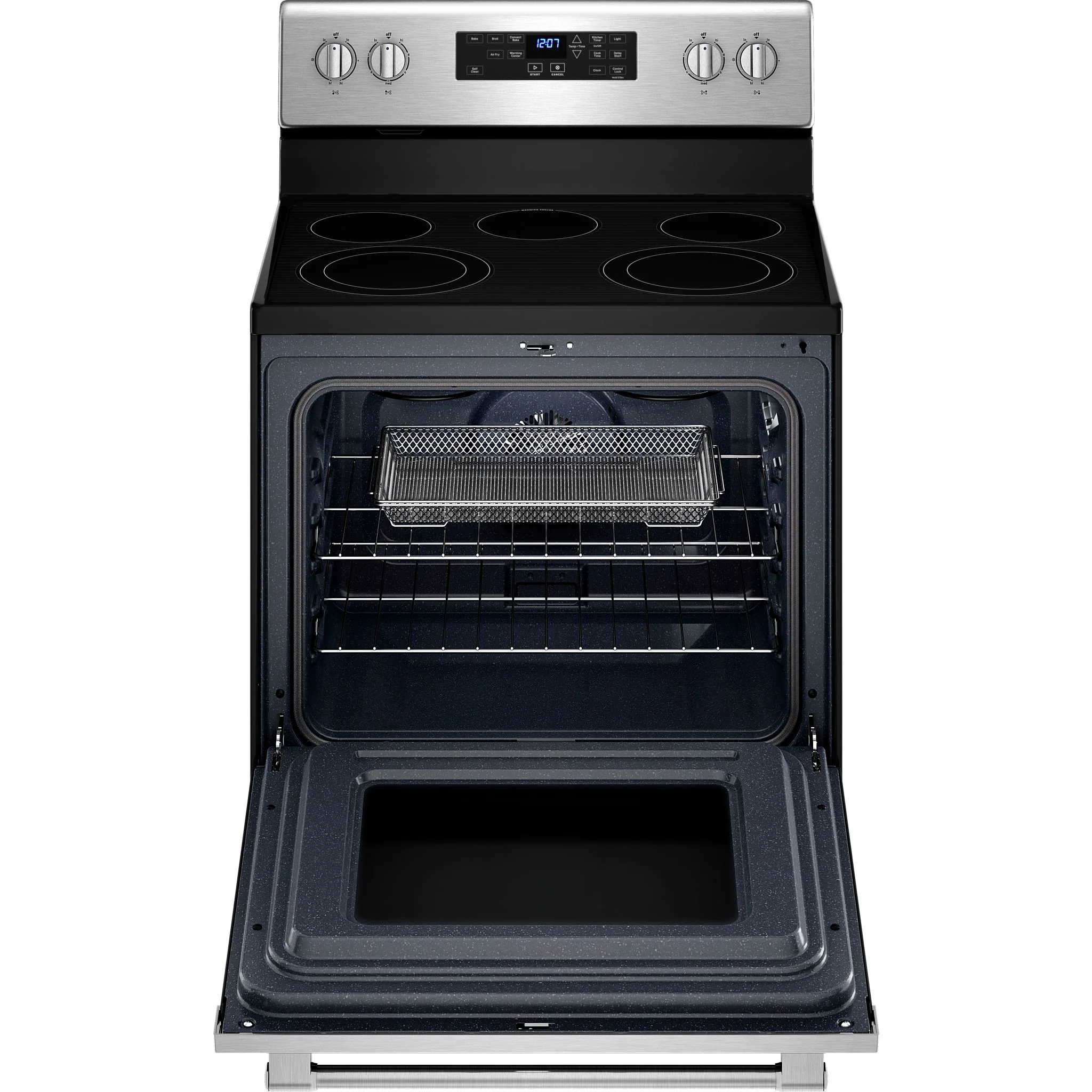 Maytag Electric Range with Air Fryer and Basket - 5.3 cu. ft. (YMER7700LZ) - Image 4
