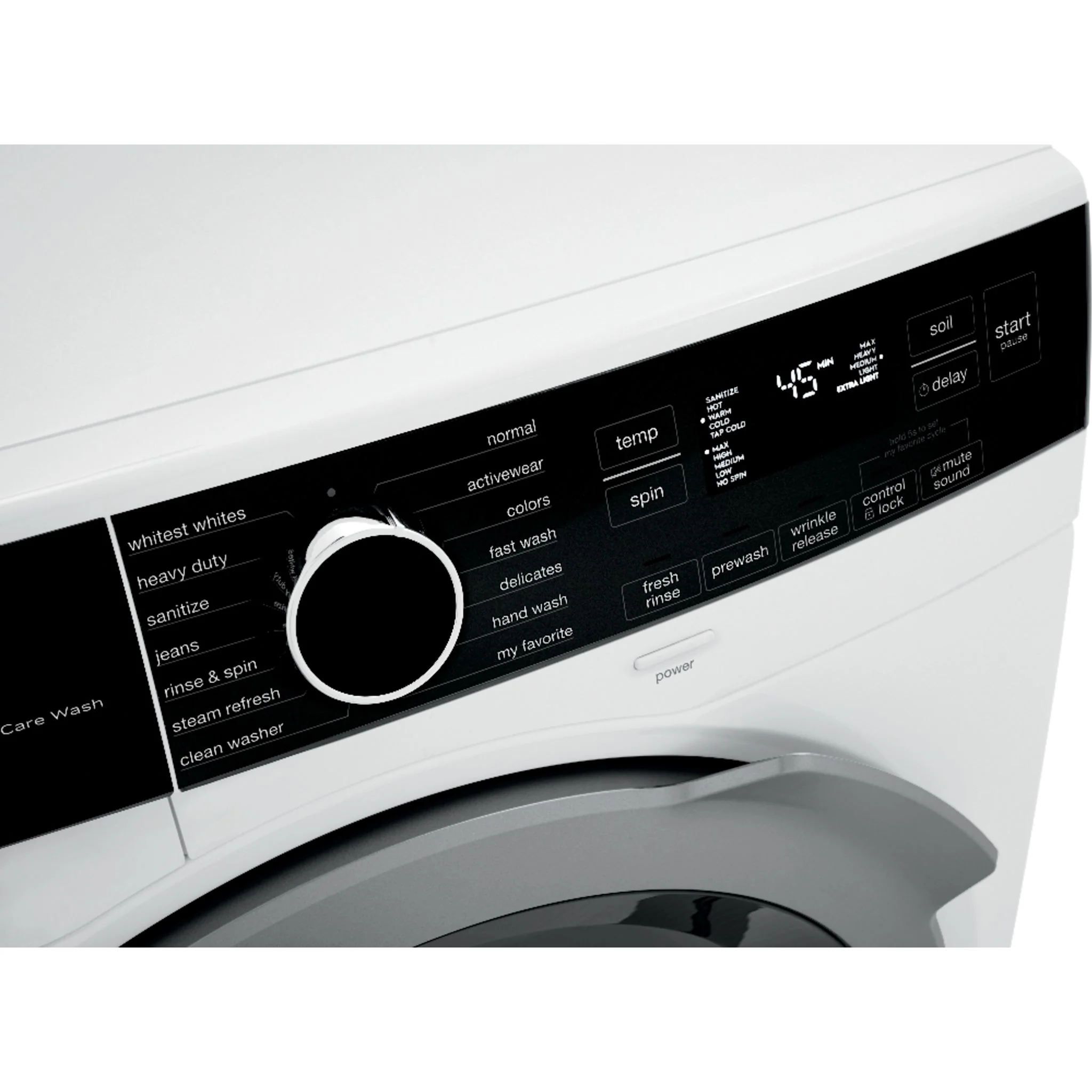 Electrolux 24" Compact Washer with LuxCare Wash System - 2.8 Cu. Ft. I.E.C. - White ( ELFW4222AW ) - Image 9