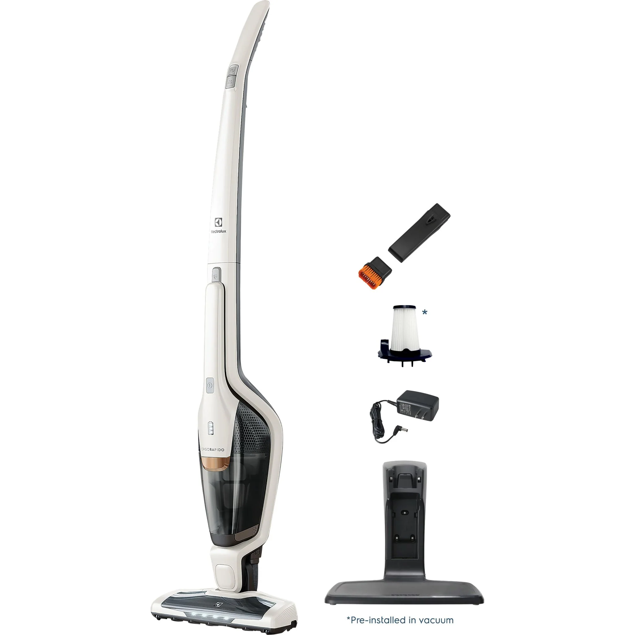Electrolux Ergorapido™ Vacuum - White ( EHVS2510AW ) - Image 3