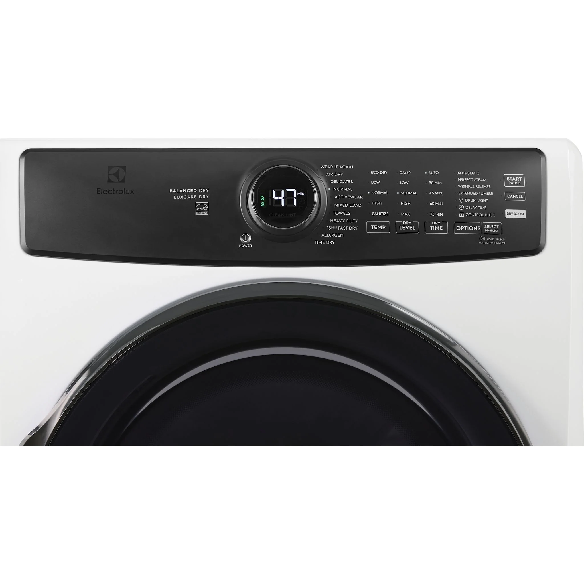 Electrolux Front Load Dryer (ELFE773CAW) - White - Image 3