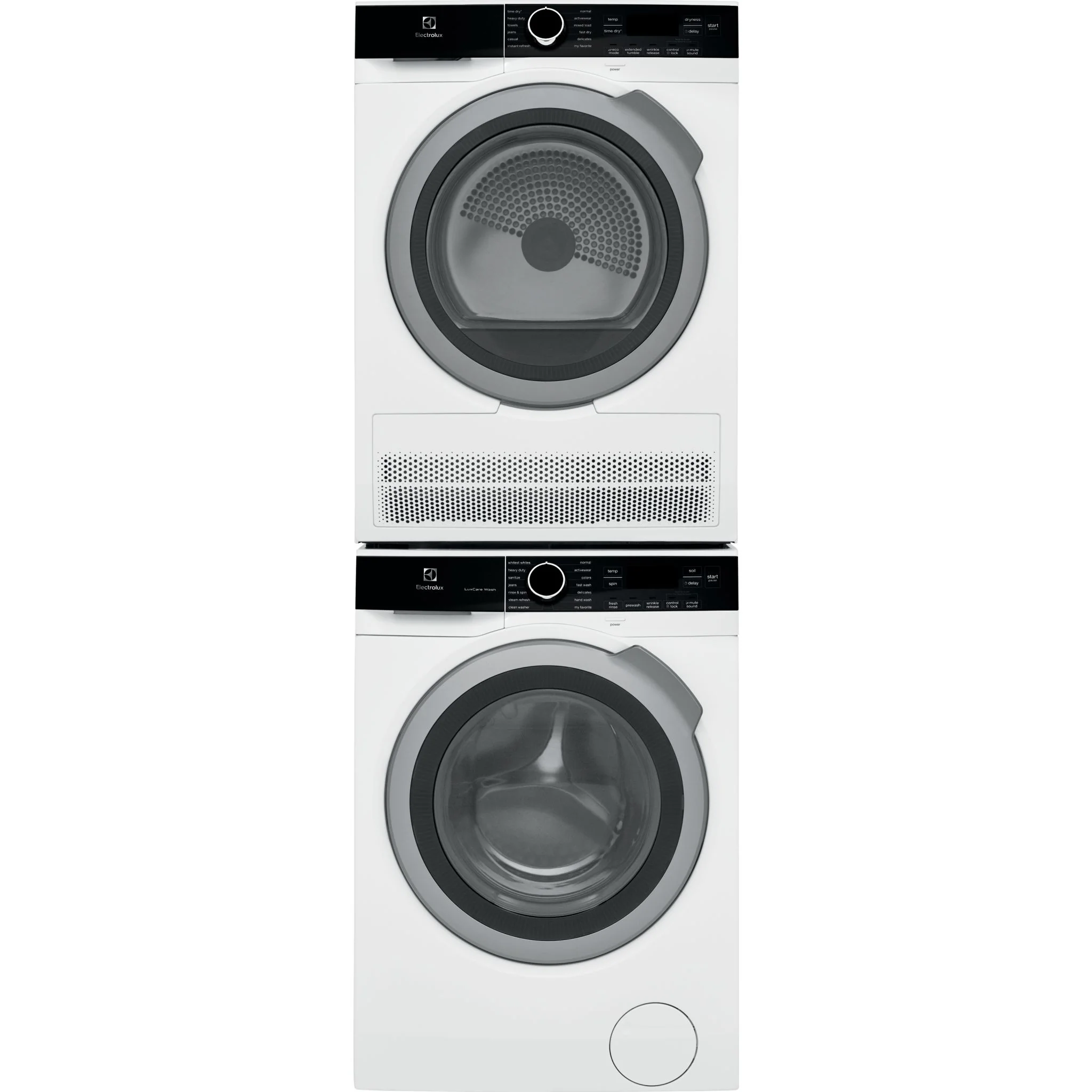 Electrolux Front Load Pair (ELFW4222AW-ELFE422CAW) - White - Image 6