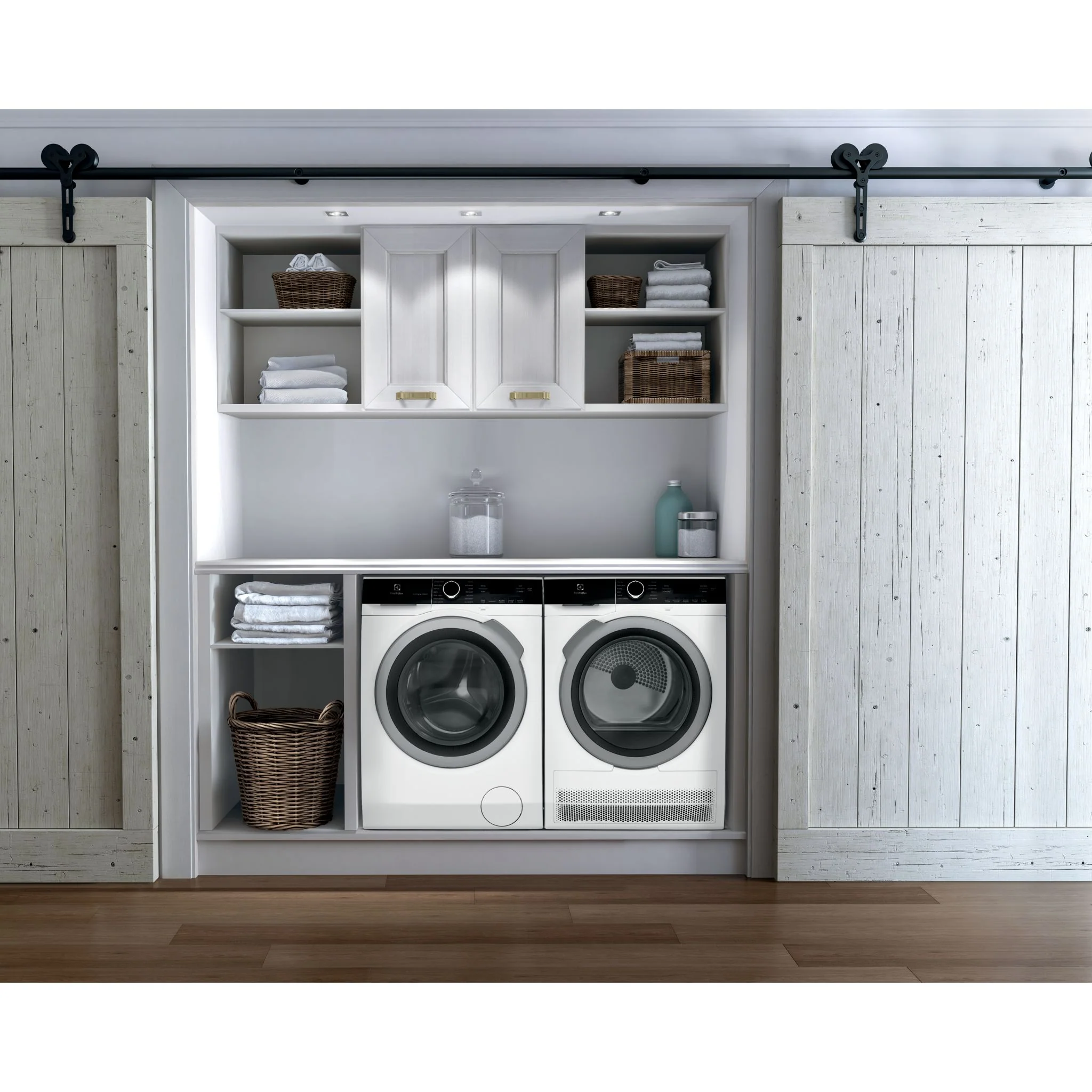 Electrolux Front Load Pair (ELFW4222AW-ELFE422CAW) - White - Image 8
