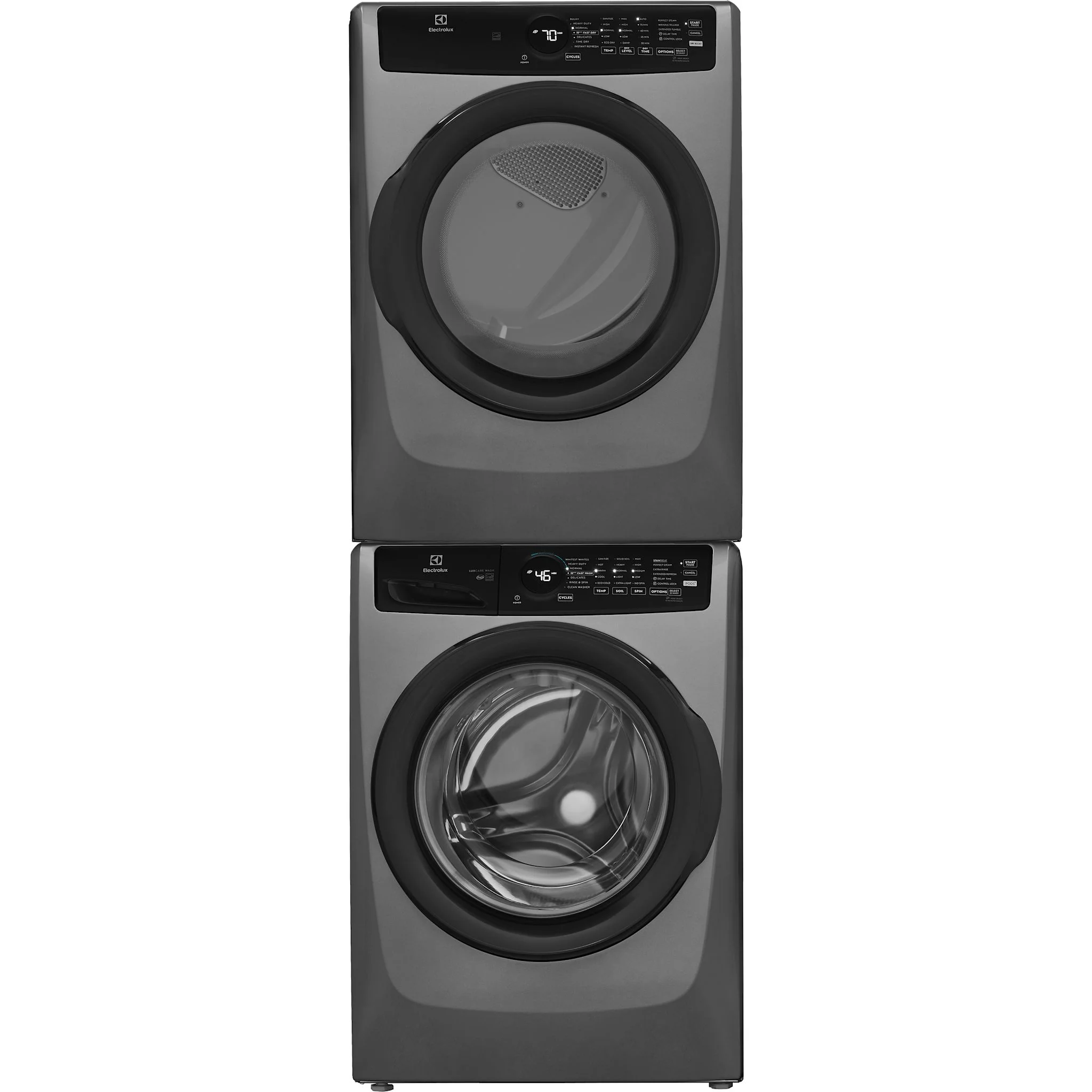 Electrolux Front Load Pair (ELFW7437AT-ELFE743CAT) - Titanium - Image 3