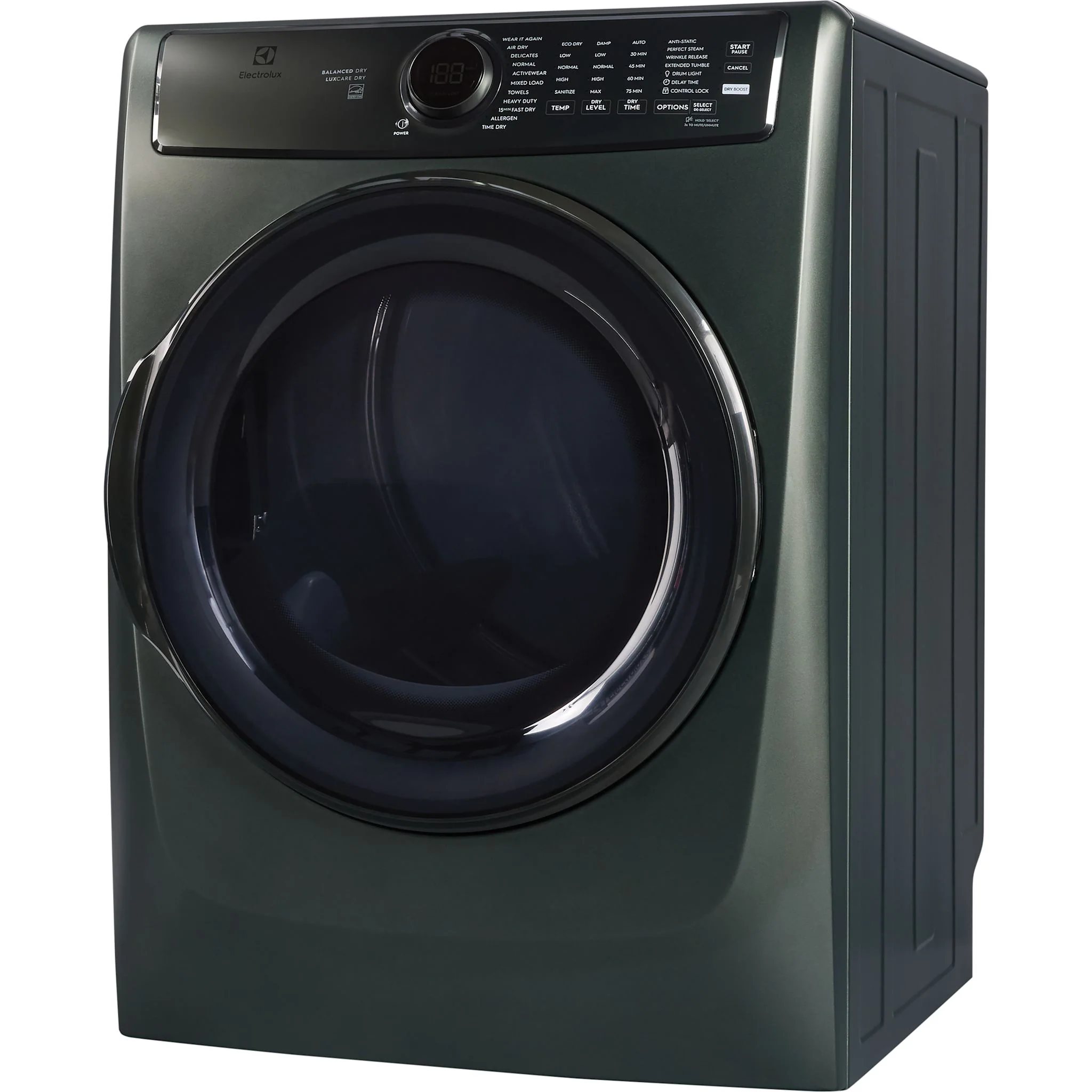 Electrolux Front Load Perfect Steam™ Electric Dryer with Balanced Dry™ and Instant Refresh – 8.0 Cu. Ft. - Green ( ELFE773CAA ) - Image 2