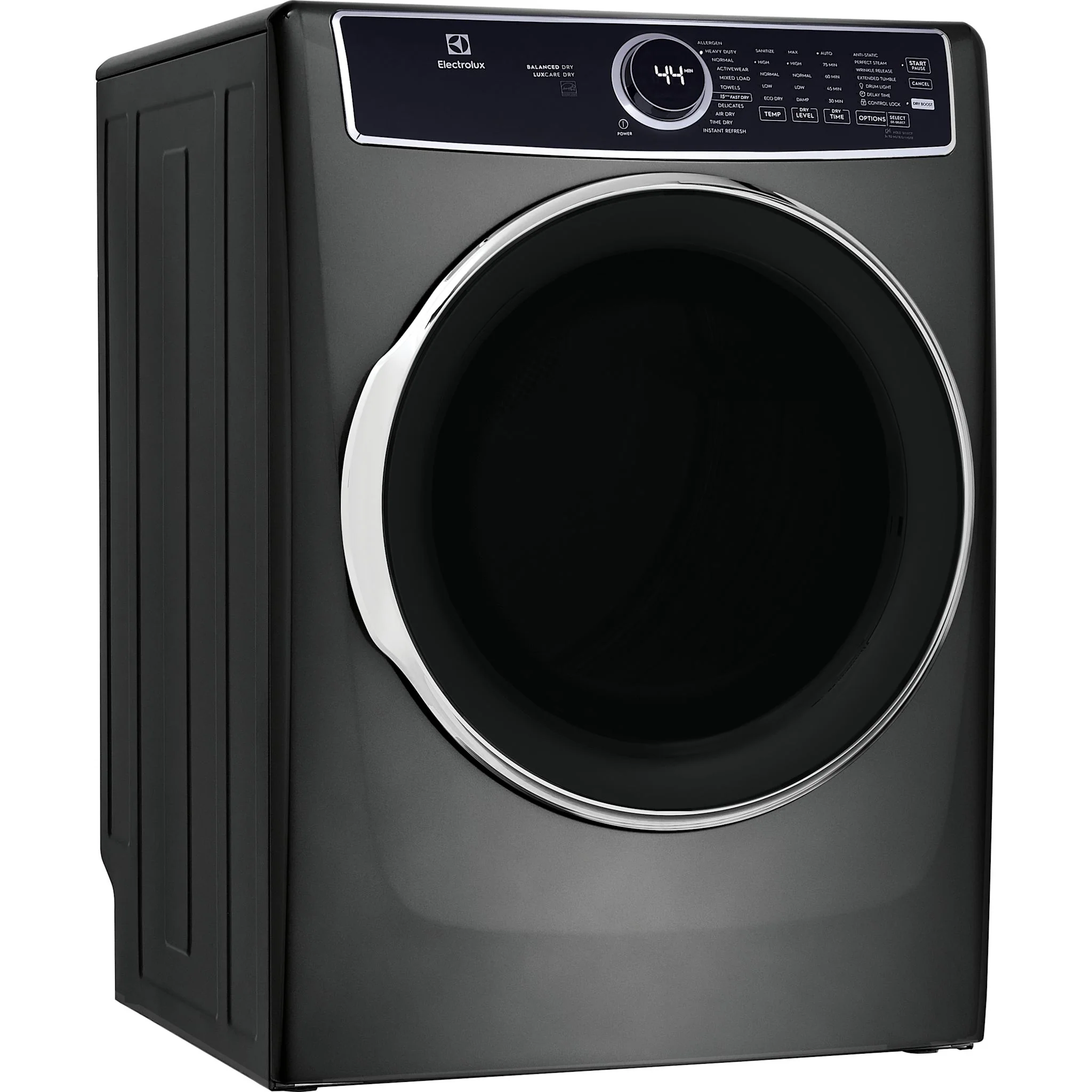 Electrolux Front Load Perfect Steam™ Electric Dryer with Balanced Dry™ and Instant Refresh – 8.0 Cu. Ft. - Silver ( ELFE763CAT ) - Image 2