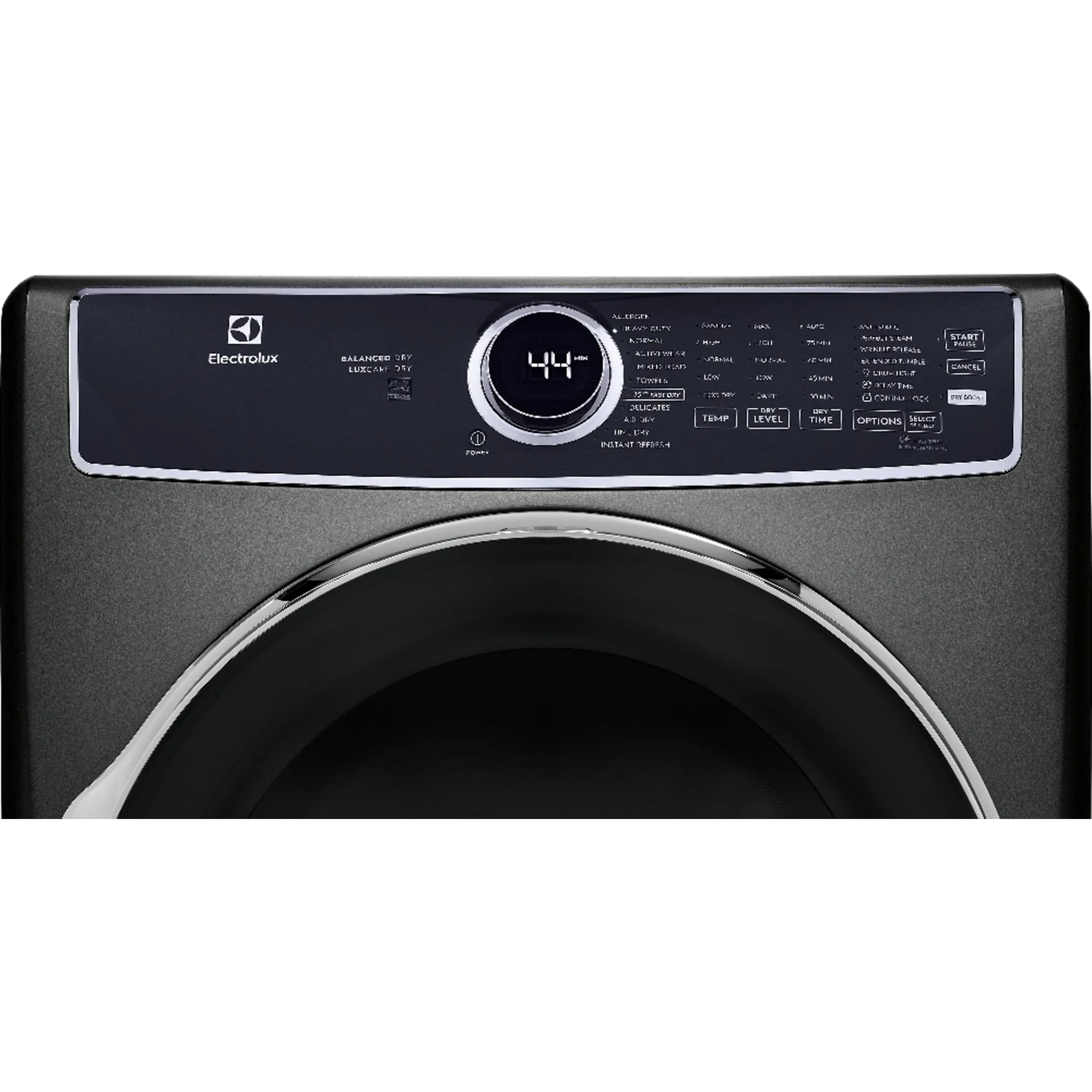 Electrolux Front Load Perfect Steam™ Electric Dryer with Balanced Dry™ and Instant Refresh – 8.0 Cu. Ft. - Silver ( ELFE763CAT ) - Image 4