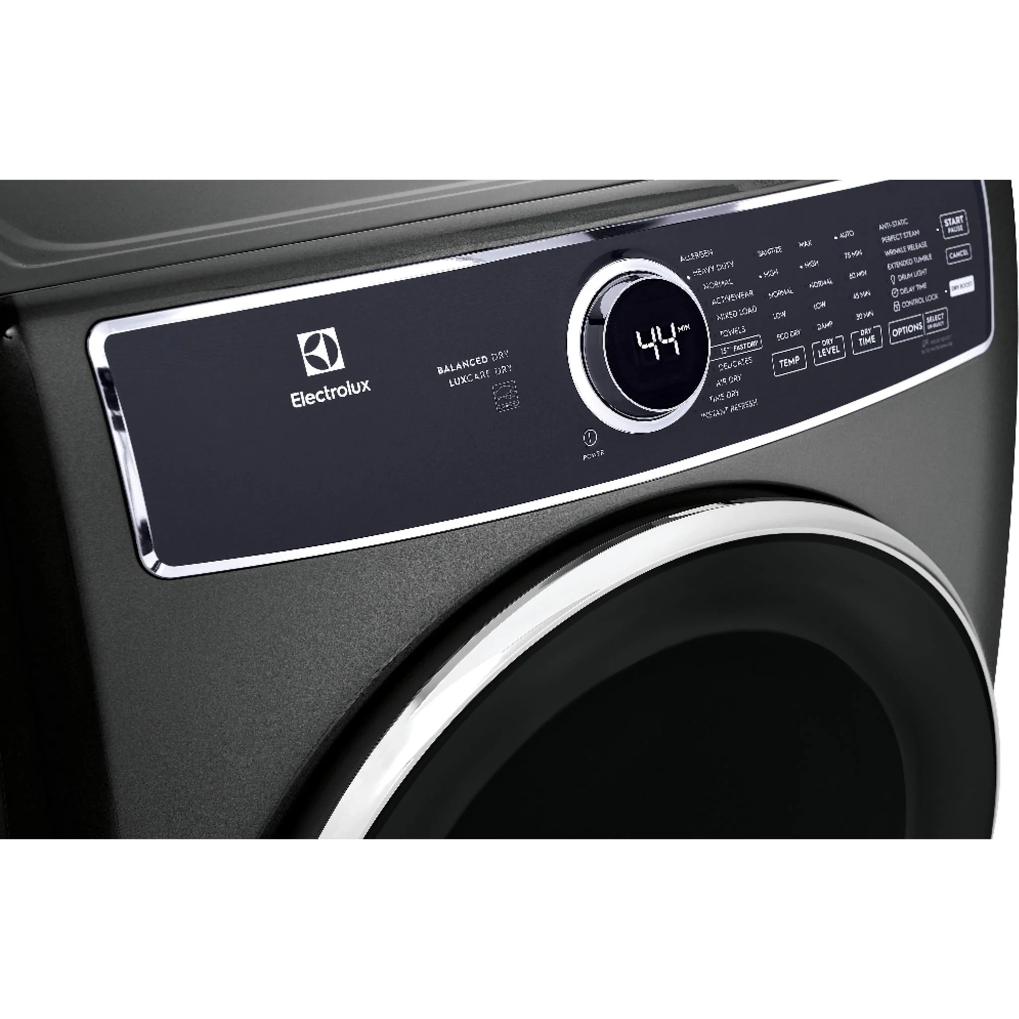 Electrolux Front Load Perfect Steam™ Electric Dryer with Balanced Dry™ and Instant Refresh – 8.0 Cu. Ft. - Silver ( ELFE763CAT ) - Image 5
