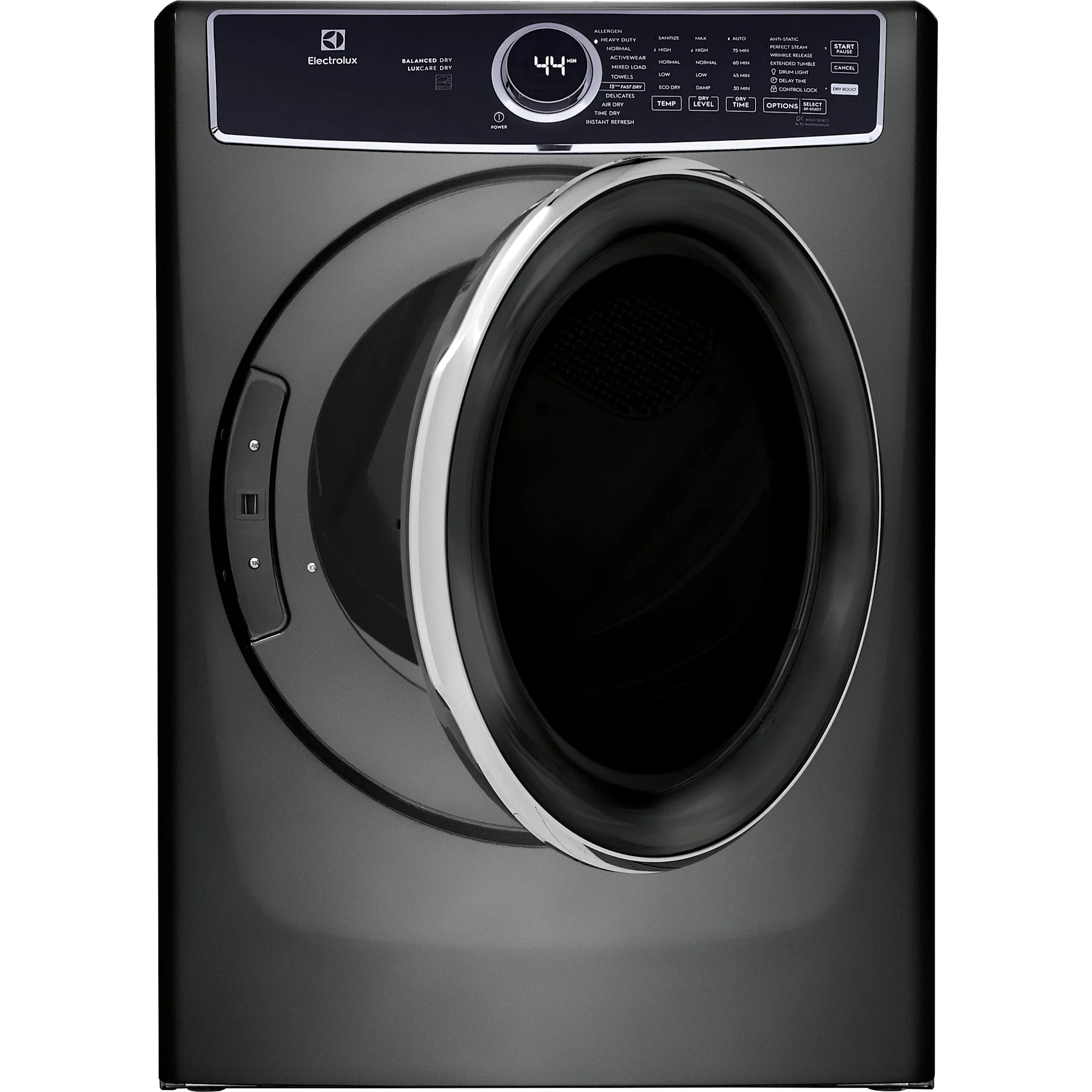 Electrolux Front Load Perfect Steam™ Electric Dryer with Balanced Dry™ and Instant Refresh – 8.0 Cu. Ft. - Silver ( ELFE763CAT ) - Image 8