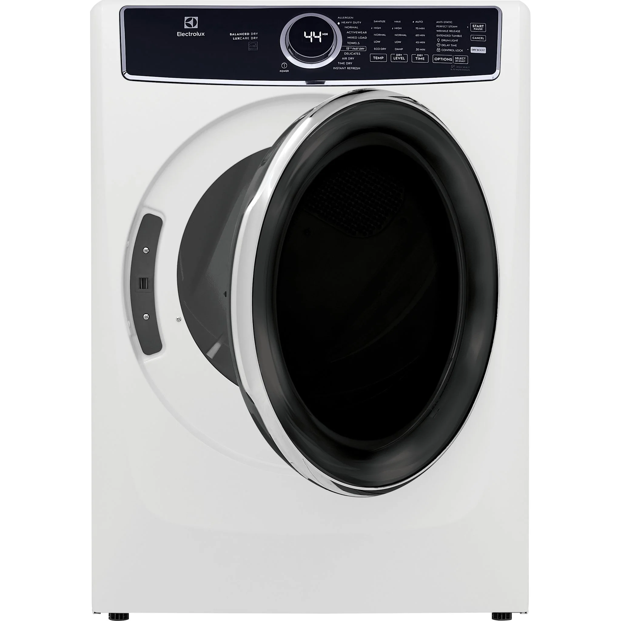 Electrolux Front Load Perfect Steam™ Electric Dryer with Balanced Dry™ and Instant Refresh – 8.0 Cu. Ft. - White ( ELFE763CAW ) - Image 7